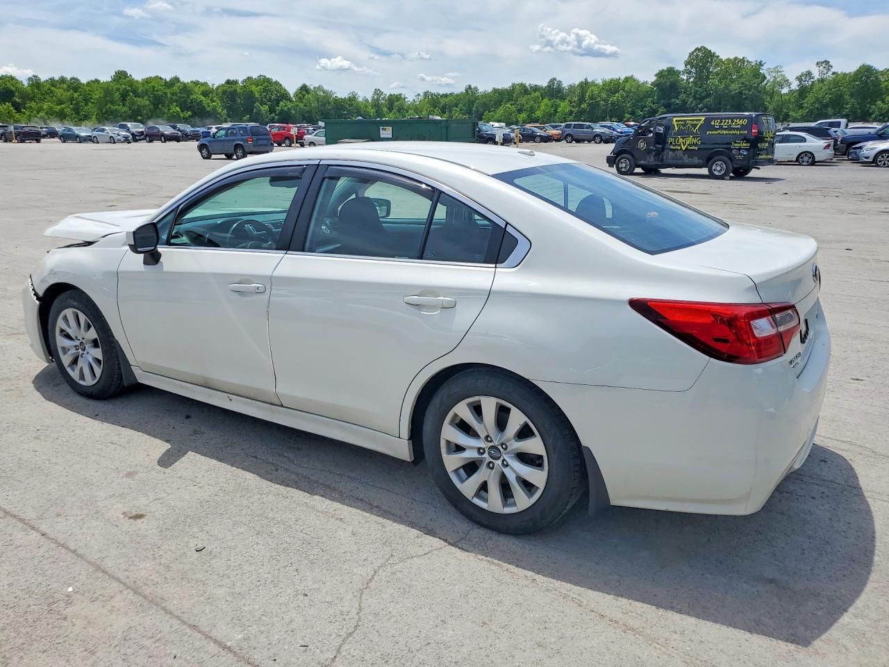 2015 Subaru Legacy 2.5i Premium White vin: 4S3BNAC69F3033845