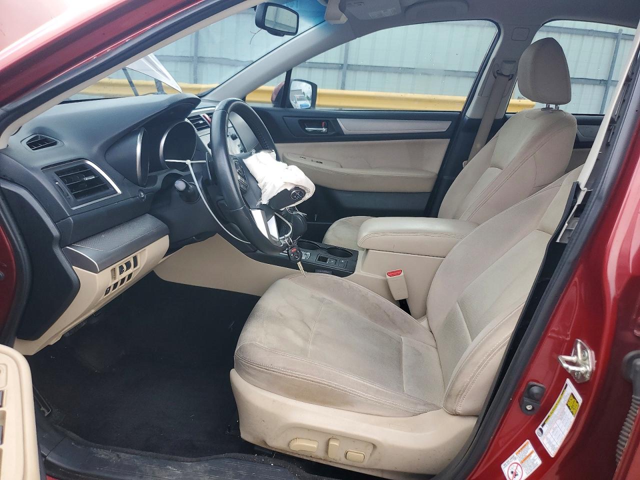2015 Subaru Legacy 2.5i Premium Maroon vin: 4S3BNAC6XF3003138