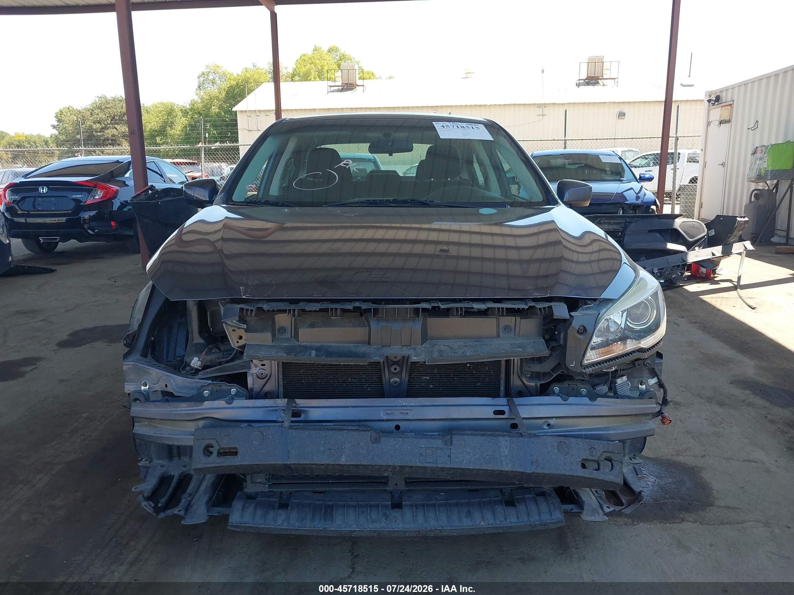 2015 Subaru Legacy 2.5i Premium Gray vin: 4S3BNAC6XF3020439