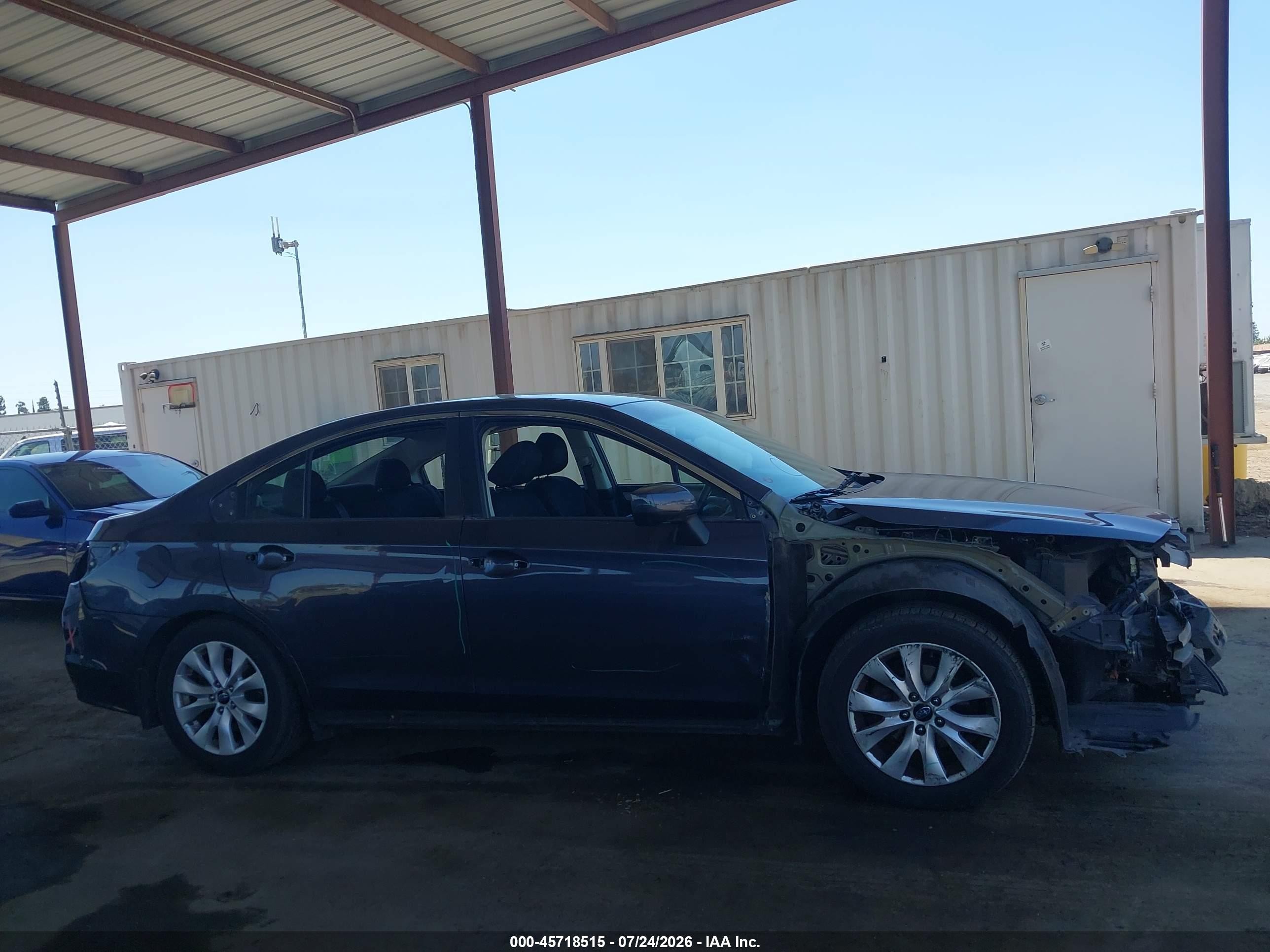 2015 Subaru Legacy 2.5i Premium Gray vin: 4S3BNAC6XF3020439