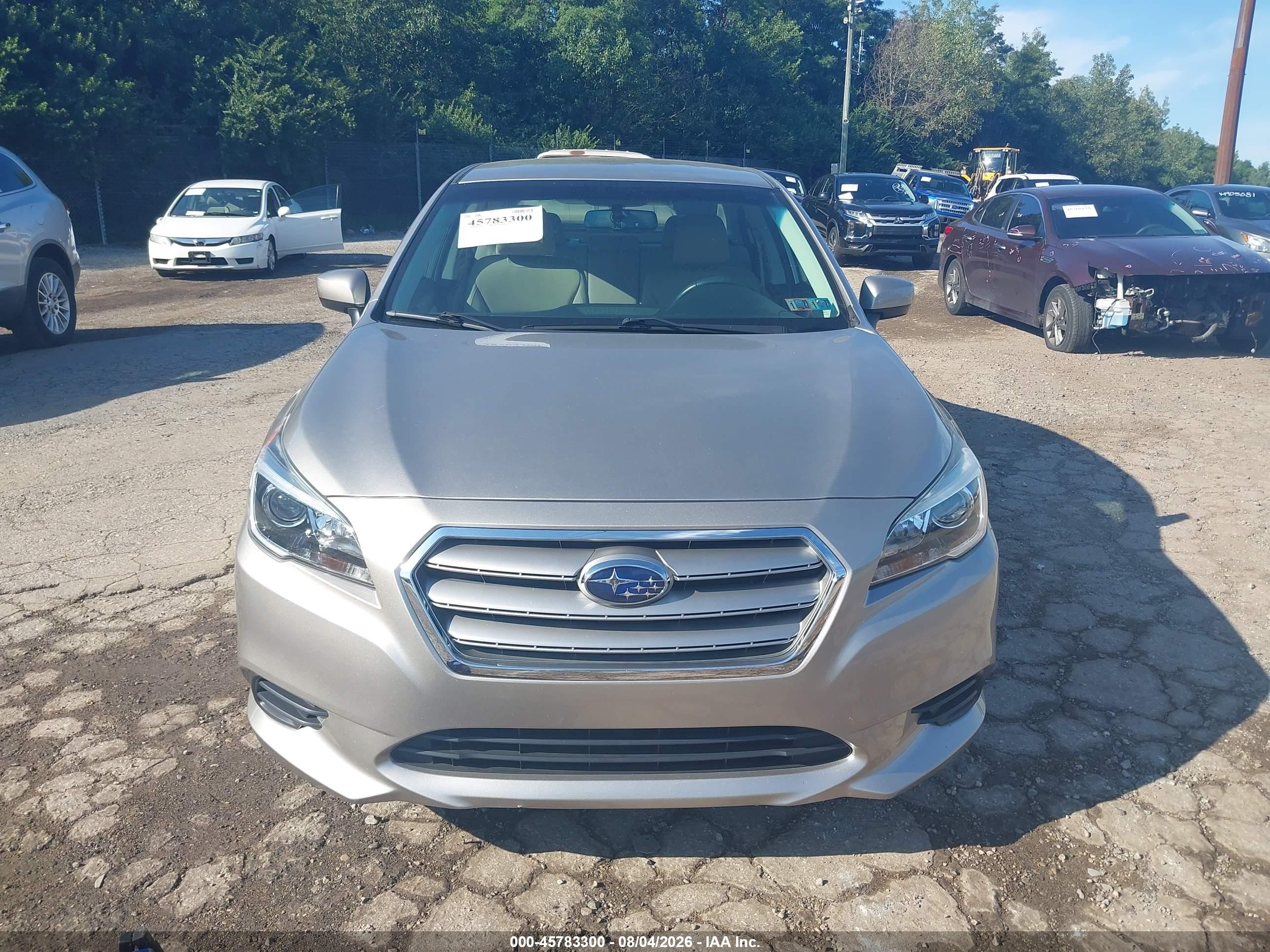 2015 Subaru Legacy 2.5i Premium Gold vin: 4S3BNAC6XF3045454