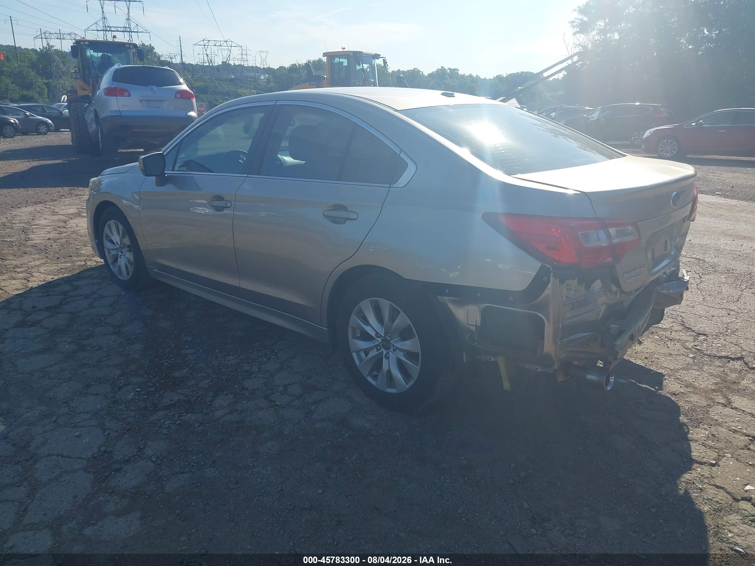 2015 Subaru Legacy 2.5i Premium Gold vin: 4S3BNAC6XF3045454