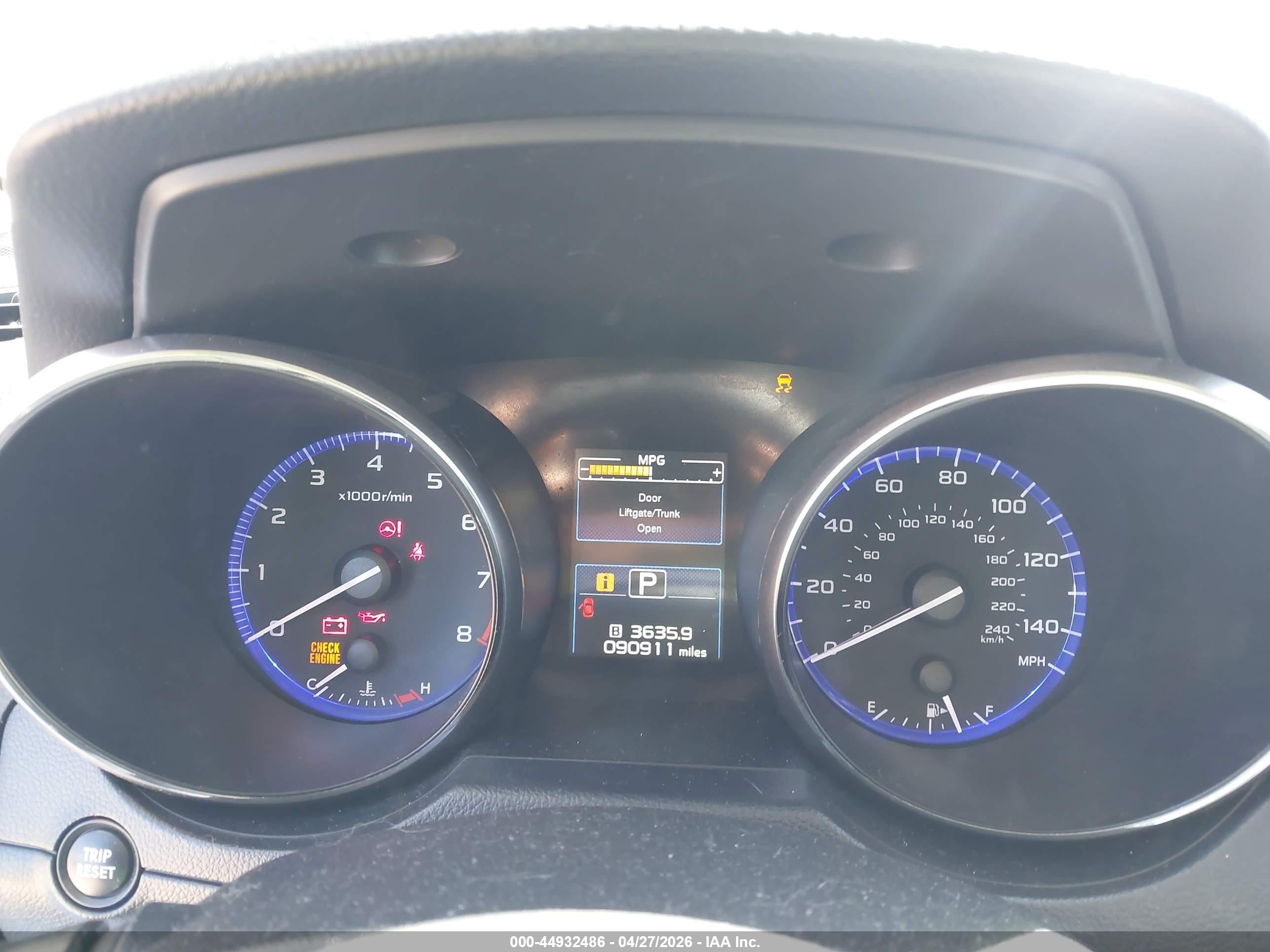 2015 Subaru Legacy 2.5i Premium Blue vin: 4S3BNAC6XF3060360