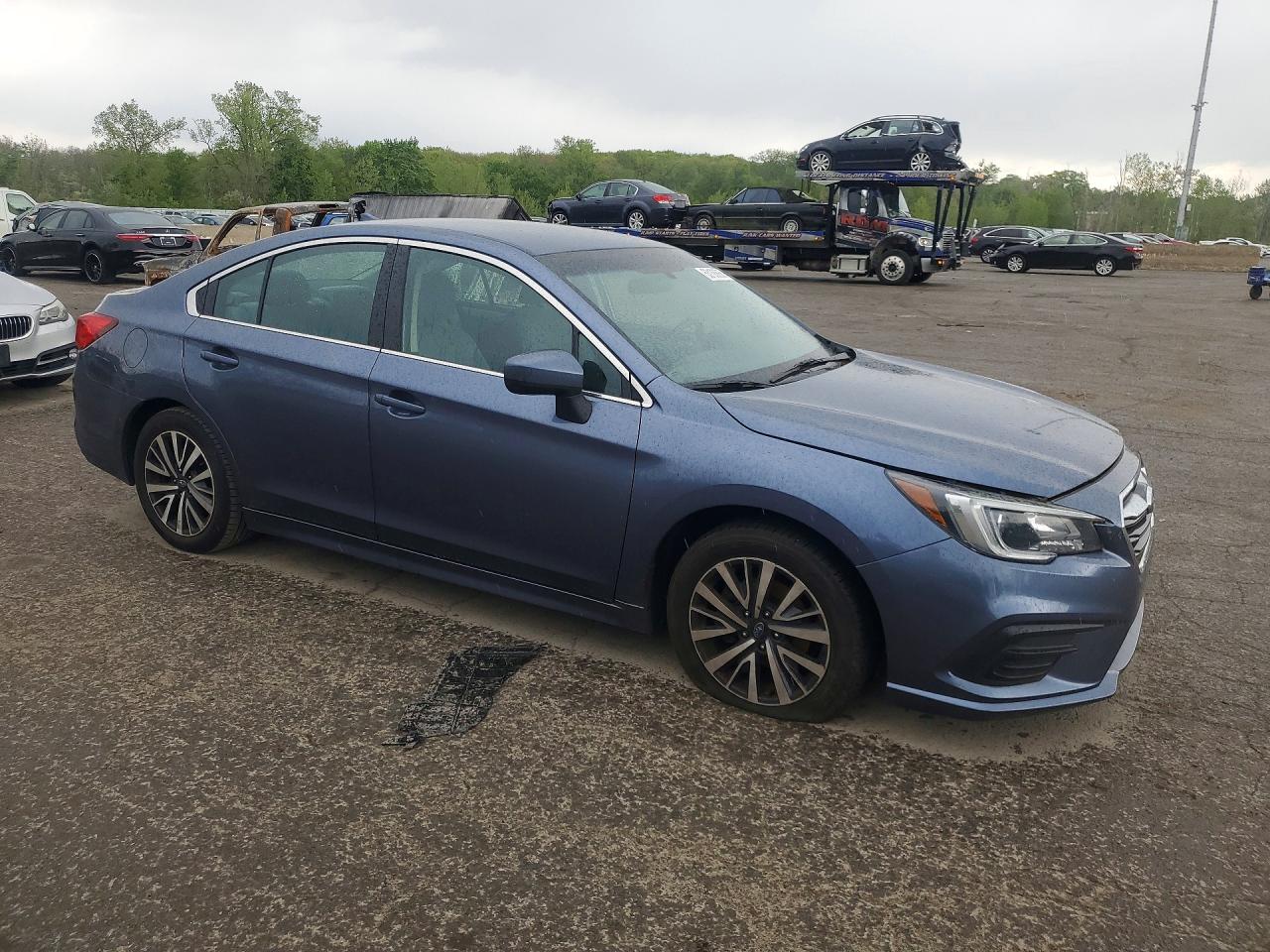 2018 Subaru Legacy Blue vin: 4S3BNAC6XJ3015945