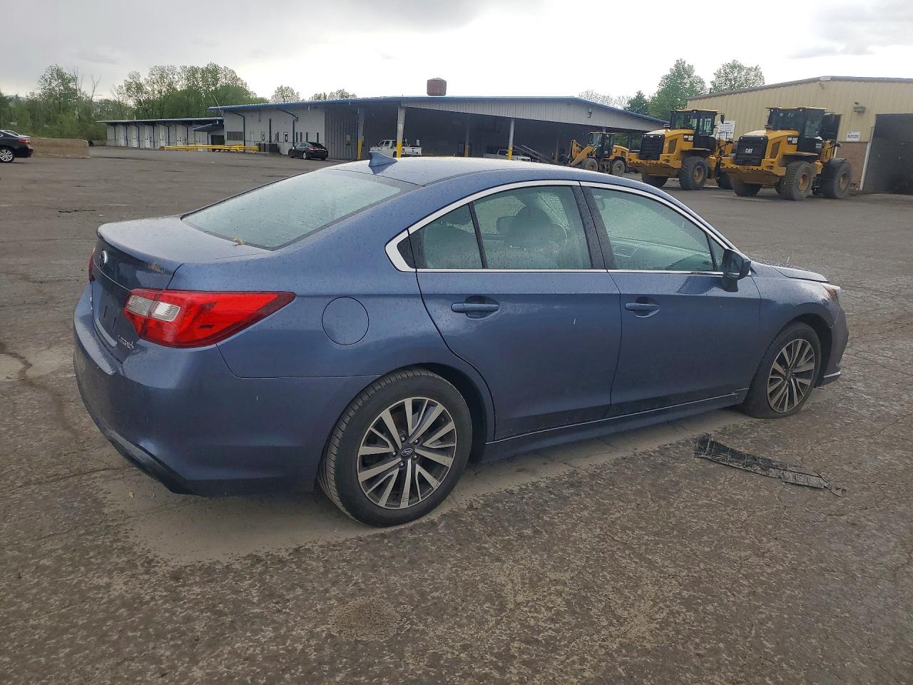 2018 Subaru Legacy Blue vin: 4S3BNAC6XJ3015945