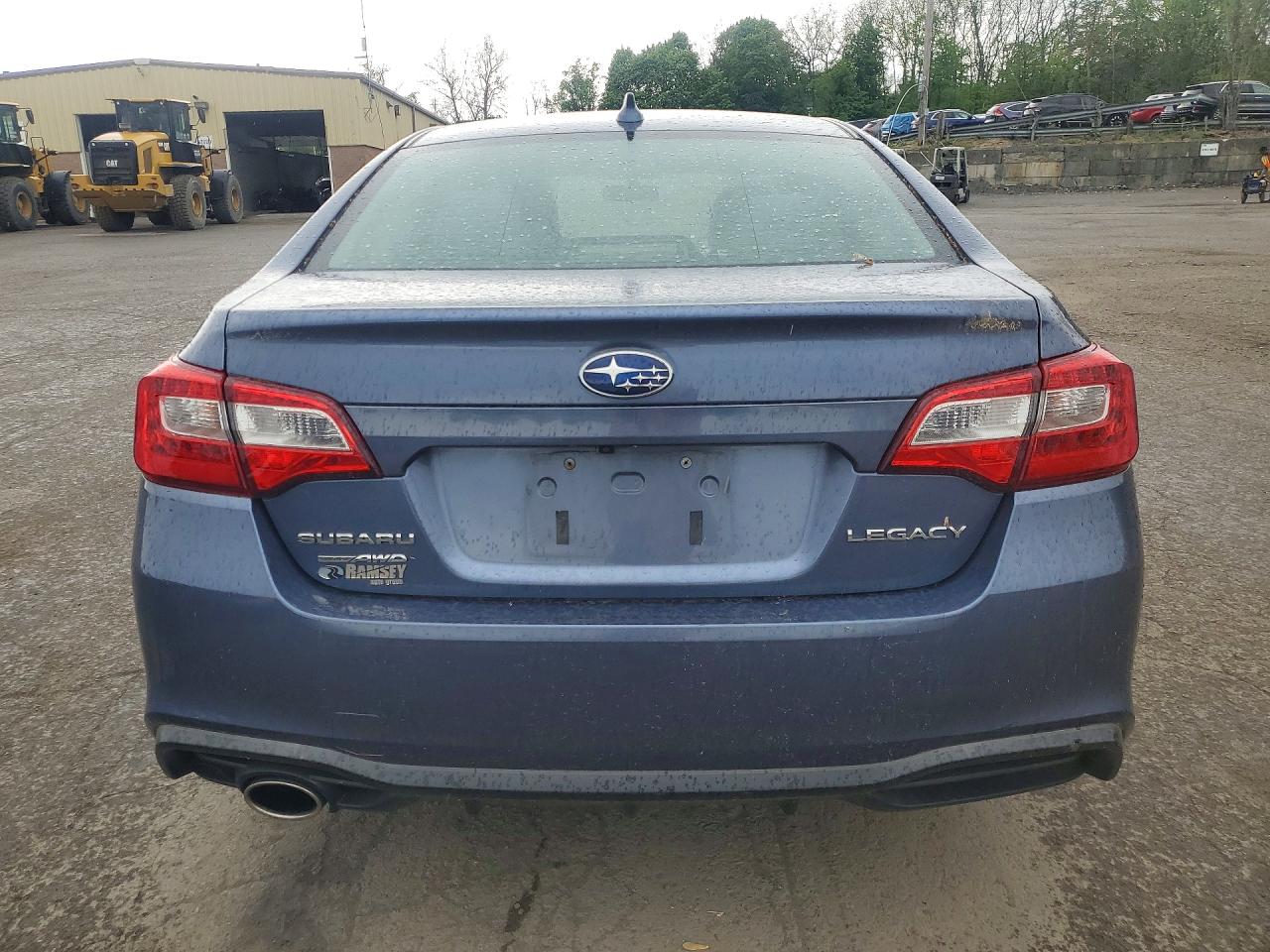 2018 Subaru Legacy Blue vin: 4S3BNAC6XJ3015945