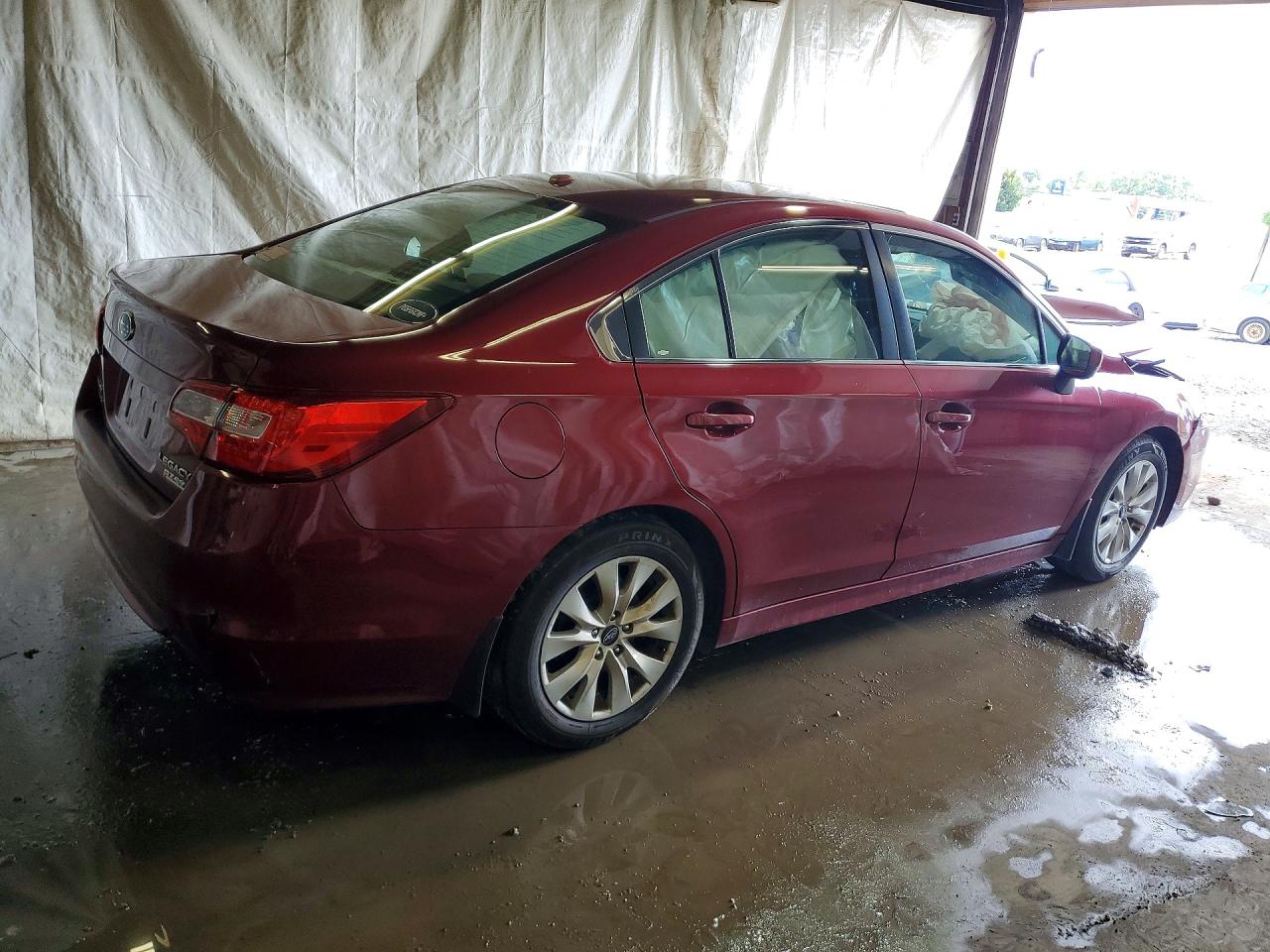 2015 Subaru Legacy 2.5i Premium Red vin: 4S3BNAD60F3032808