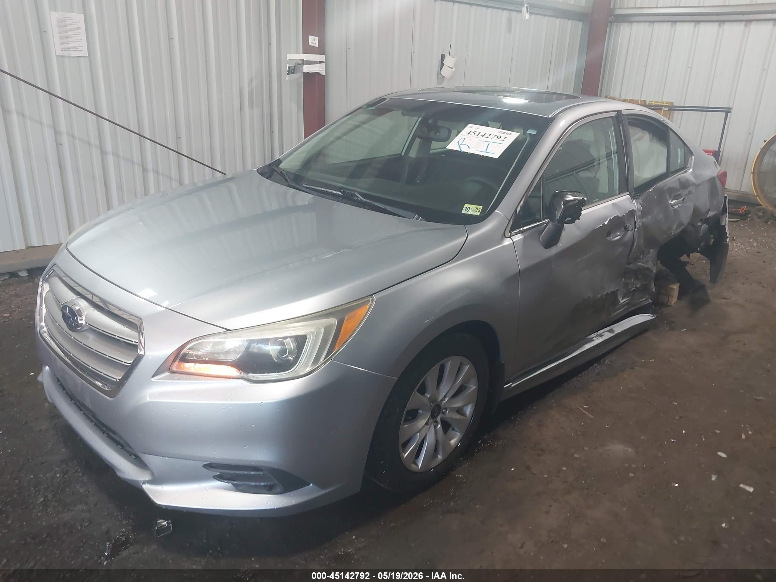 2015 Subaru Legacy 2.5i Premium Blue vin: 4S3BNAD60F3033084