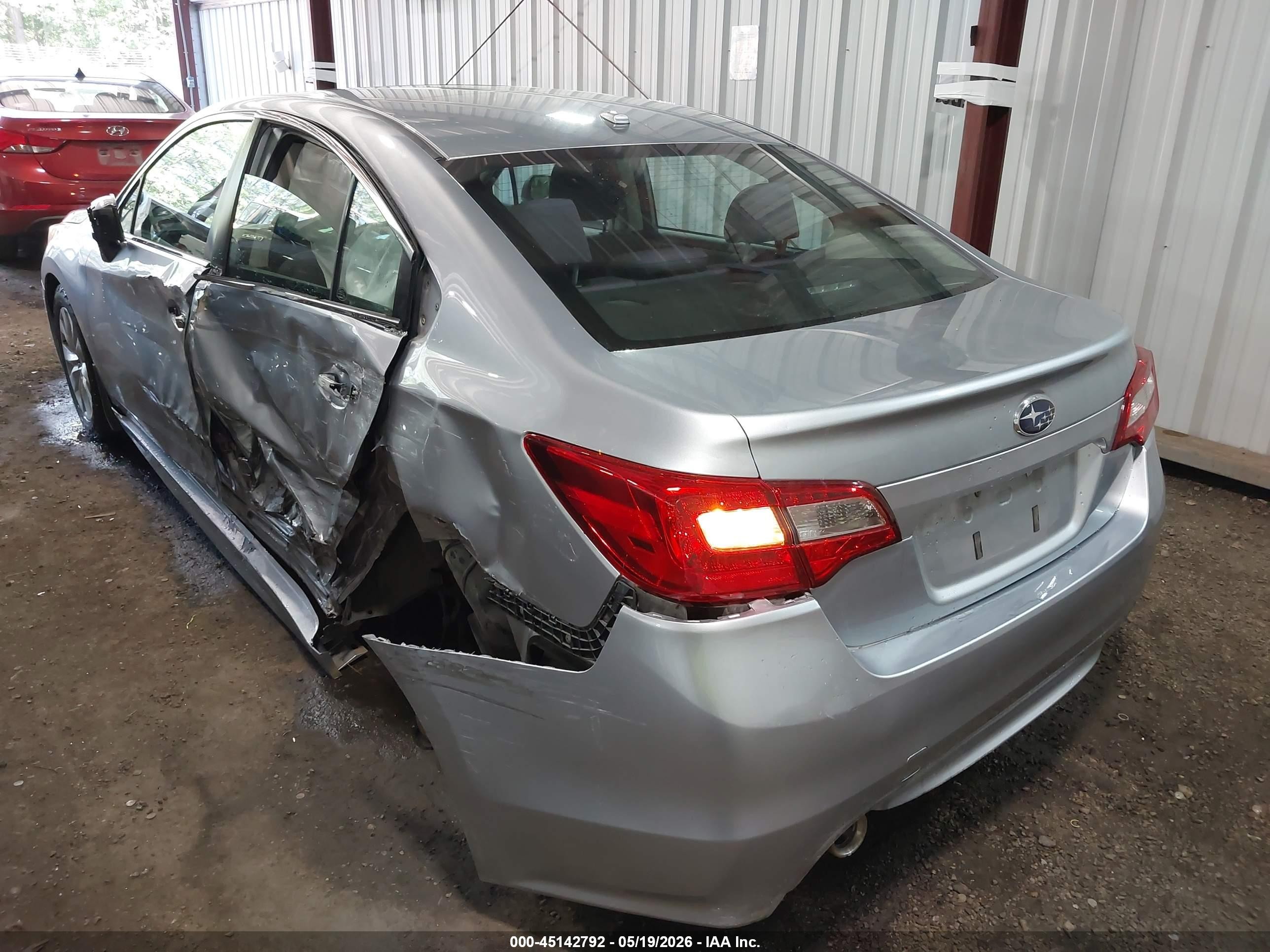 2015 Subaru Legacy 2.5i Premium Blue vin: 4S3BNAD60F3033084