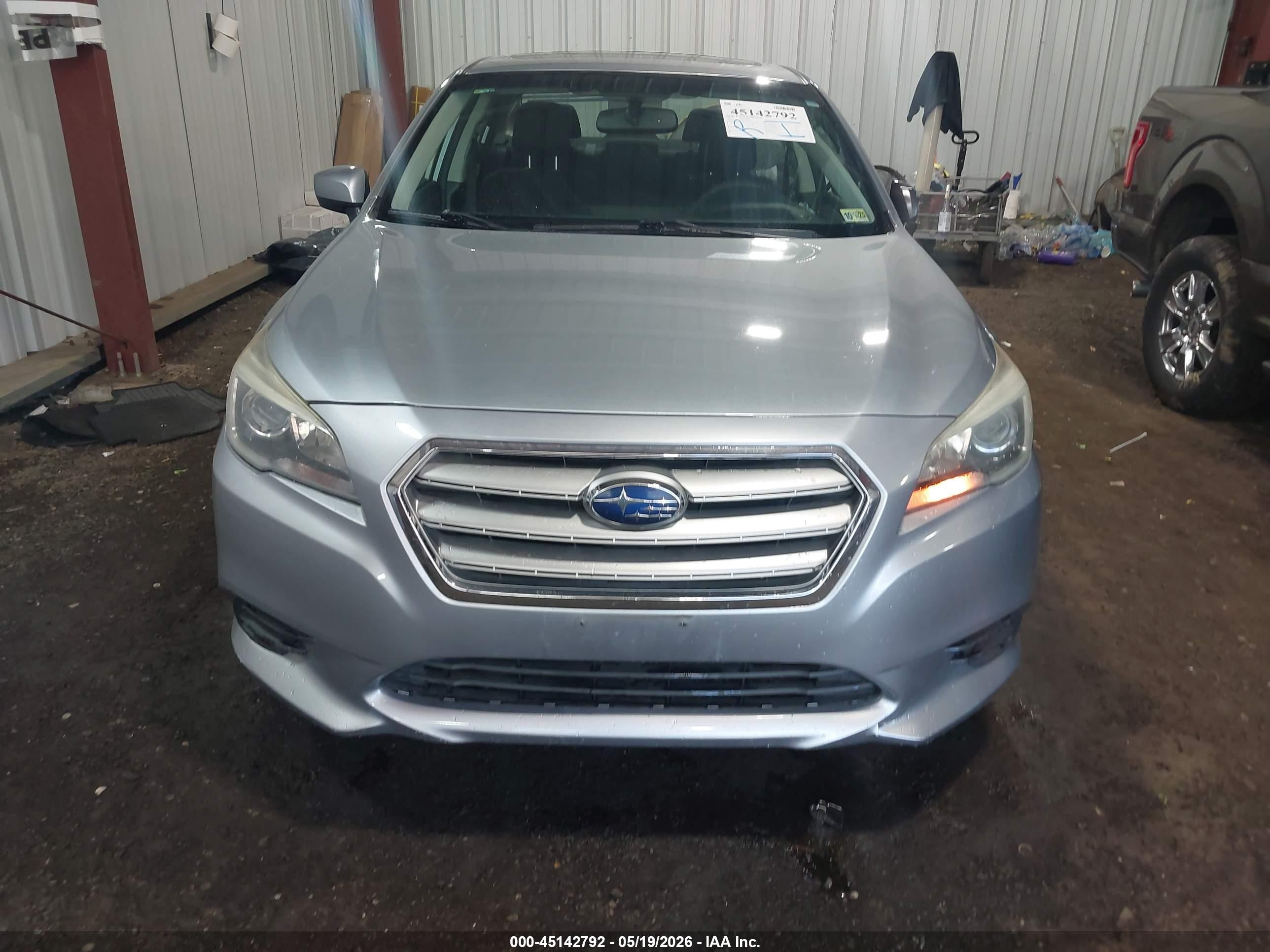 2015 Subaru Legacy 2.5i Premium Blue vin: 4S3BNAD60F3033084