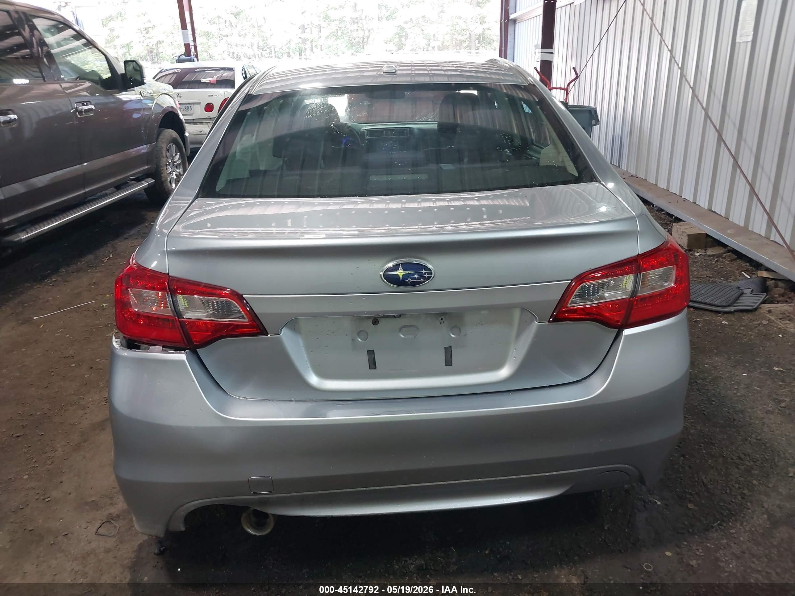 2015 Subaru Legacy 2.5i Premium Blue vin: 4S3BNAD60F3033084