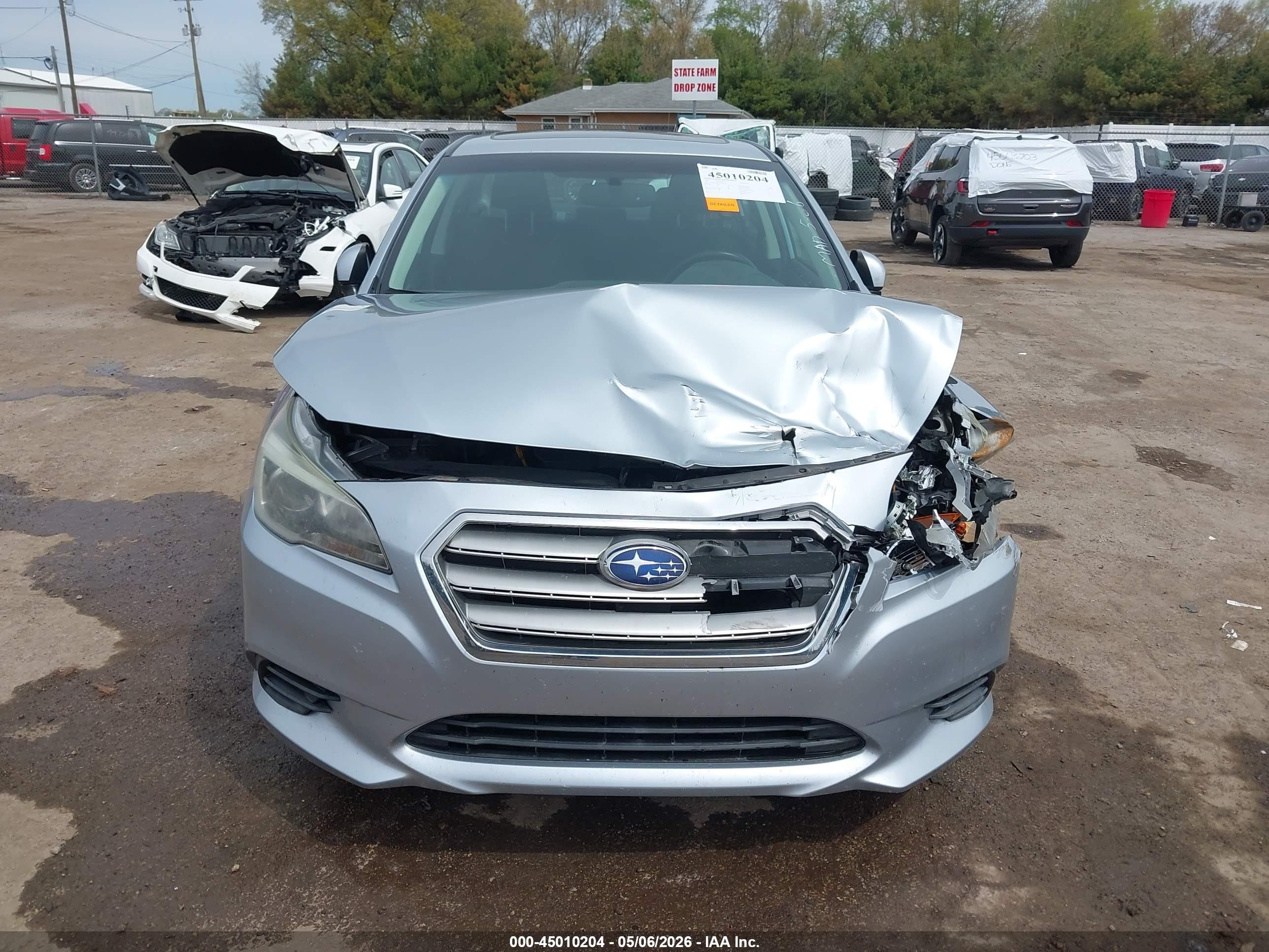 2017 Subaru Legacy 2.5i Premium Gray vin: 4S3BNAD60H3003473