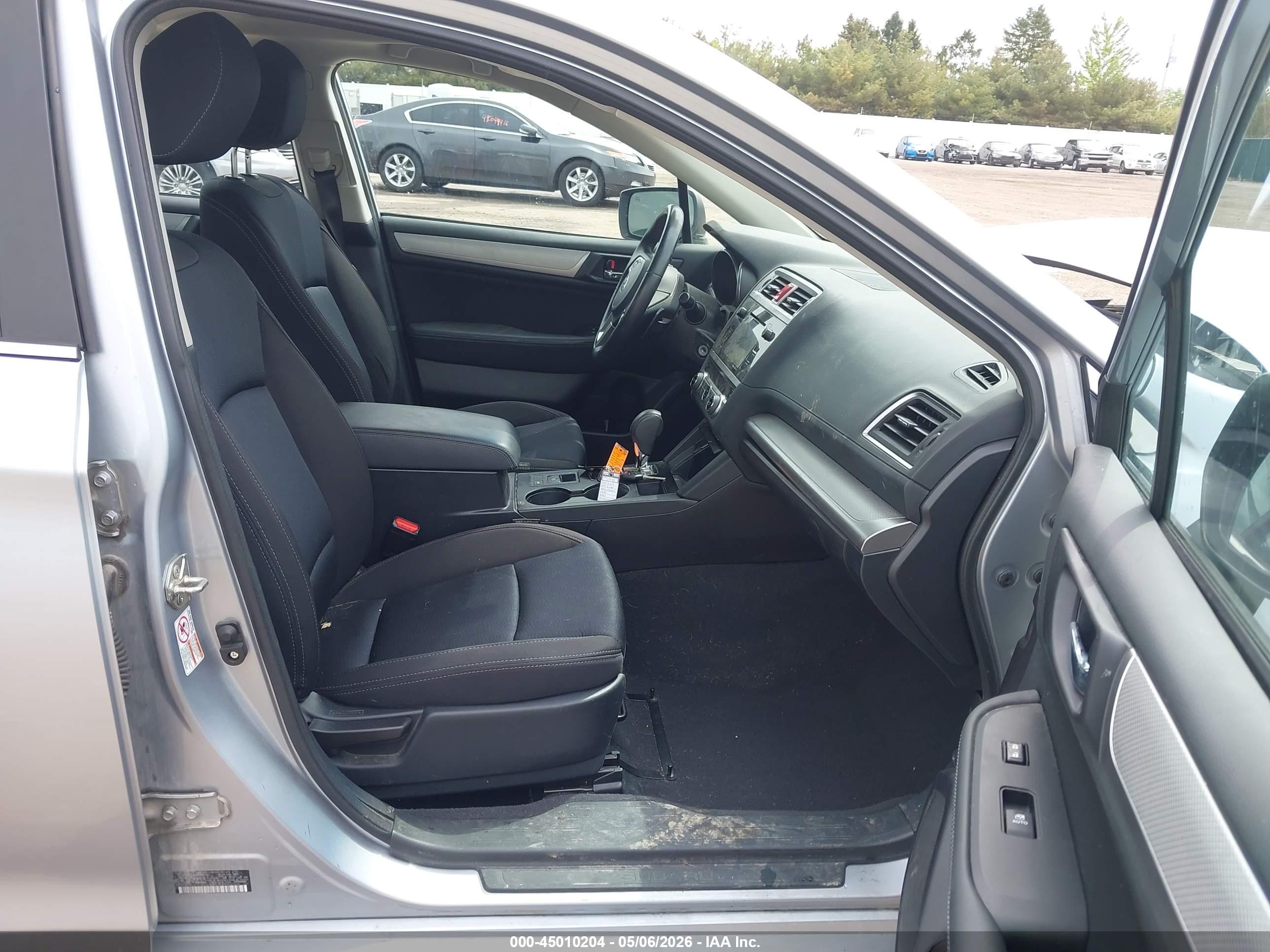 2017 Subaru Legacy 2.5i Premium Gray vin: 4S3BNAD60H3003473