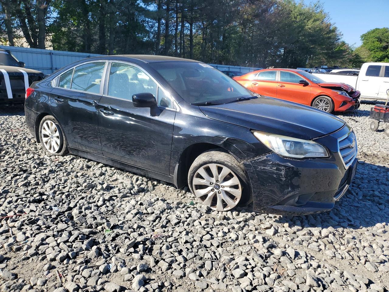 2015 Subaru Legacy 2.5i Premium Black vin: 4S3BNAD61F3047138