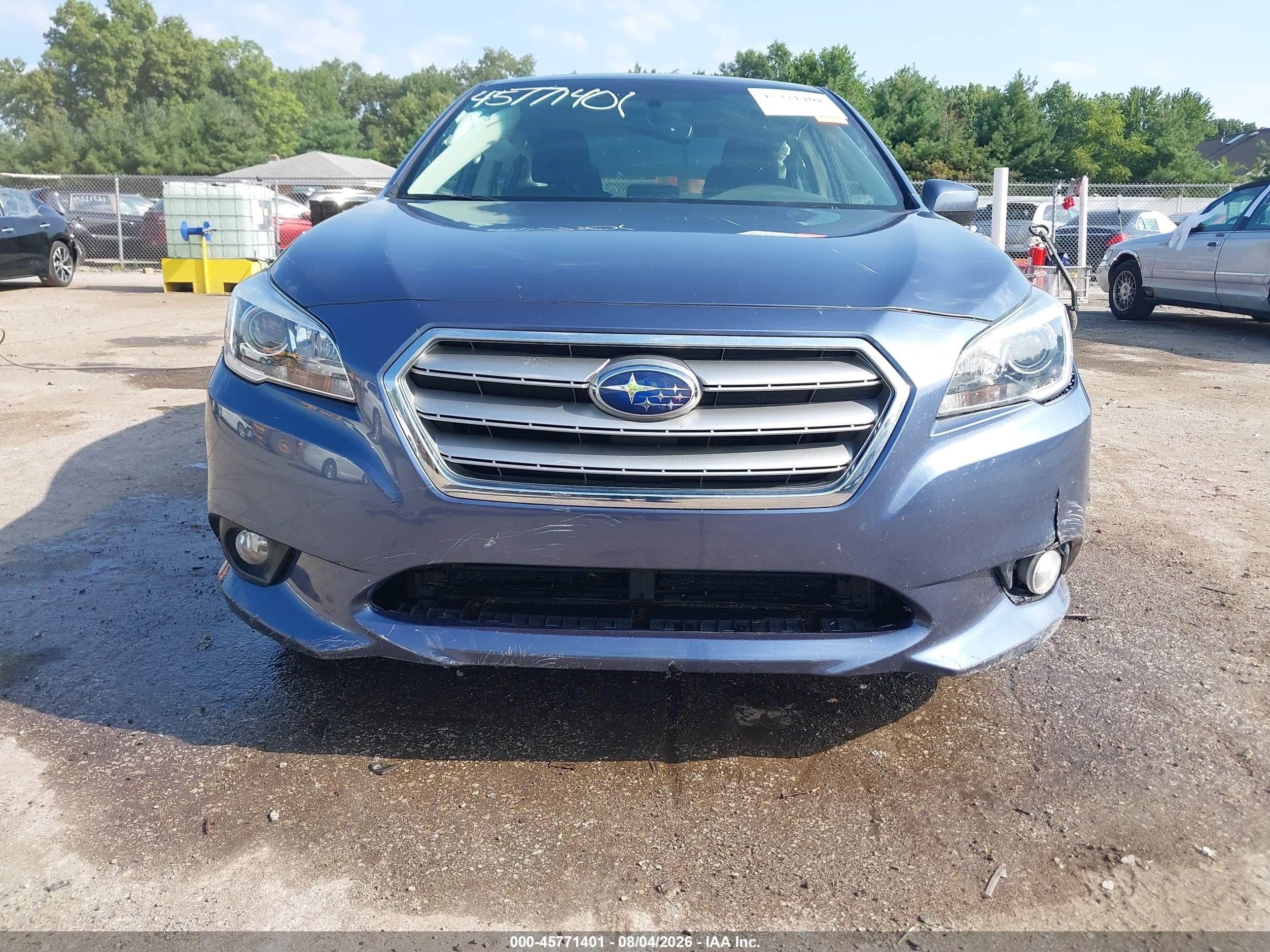2017 Subaru Legacy 2.5i Premium Blue vin: 4S3BNAD61H3025403