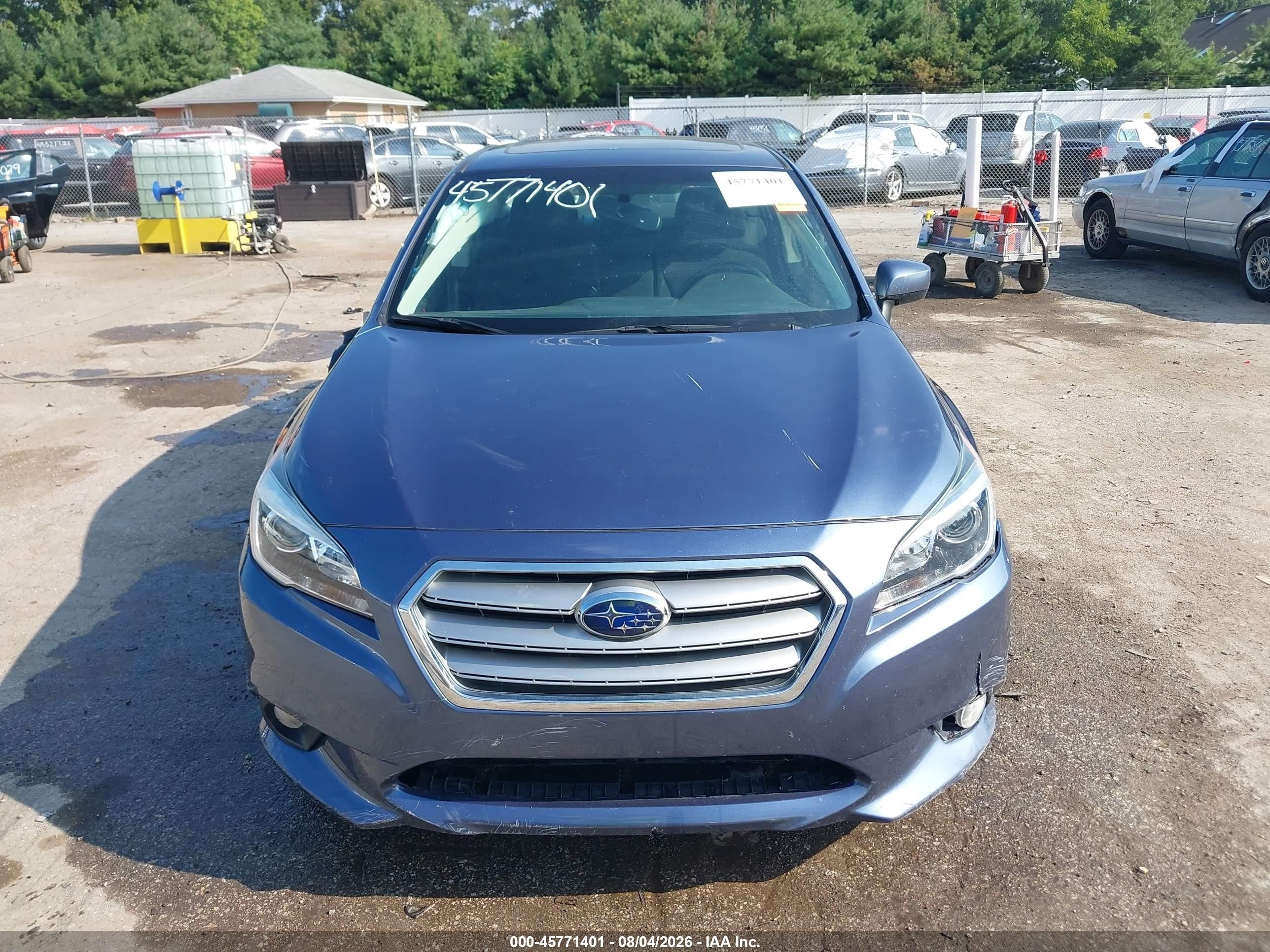 2017 Subaru Legacy 2.5i Premium Blue vin: 4S3BNAD61H3025403