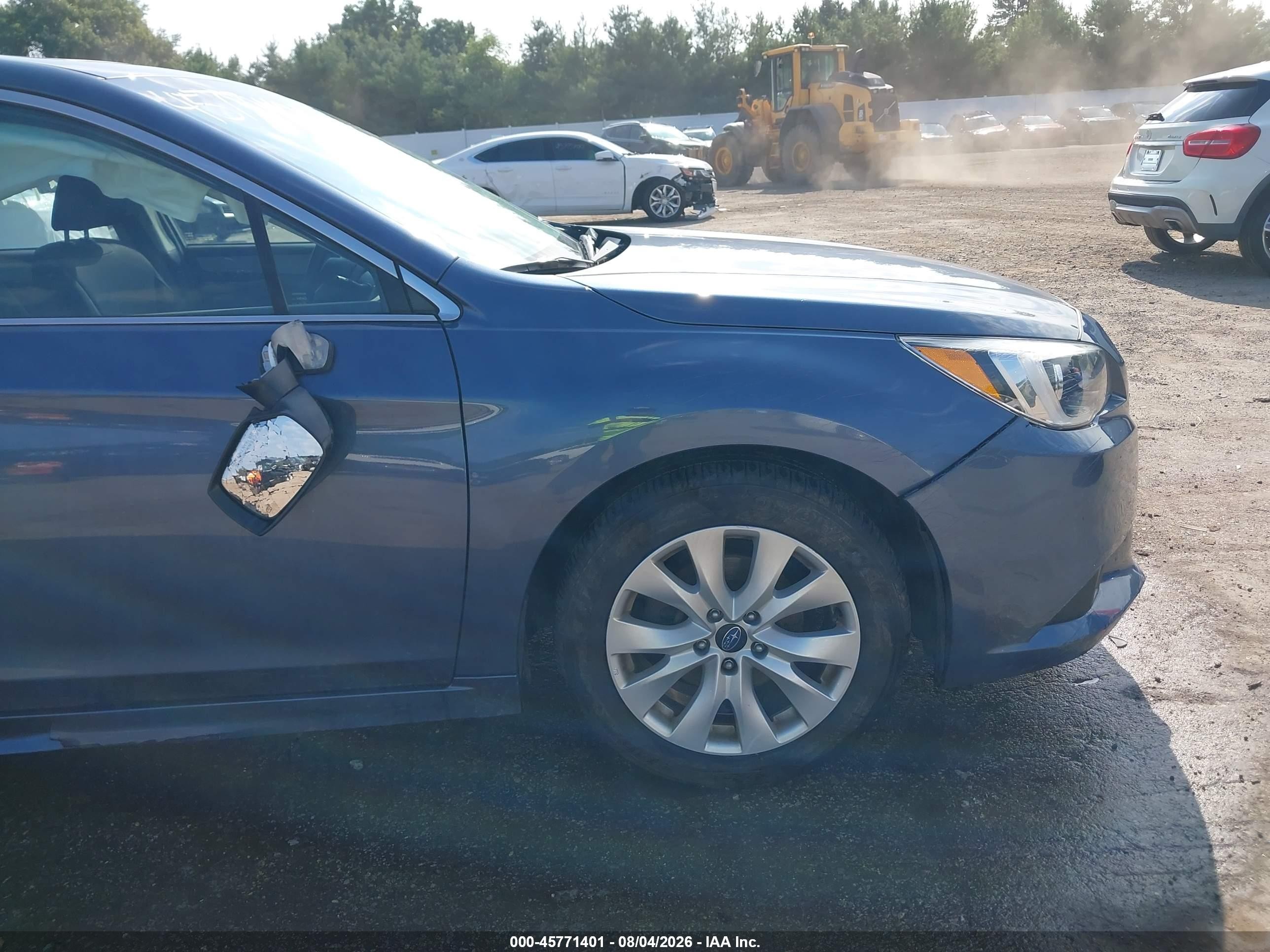 2017 Subaru Legacy 2.5i Premium Blue vin: 4S3BNAD61H3025403