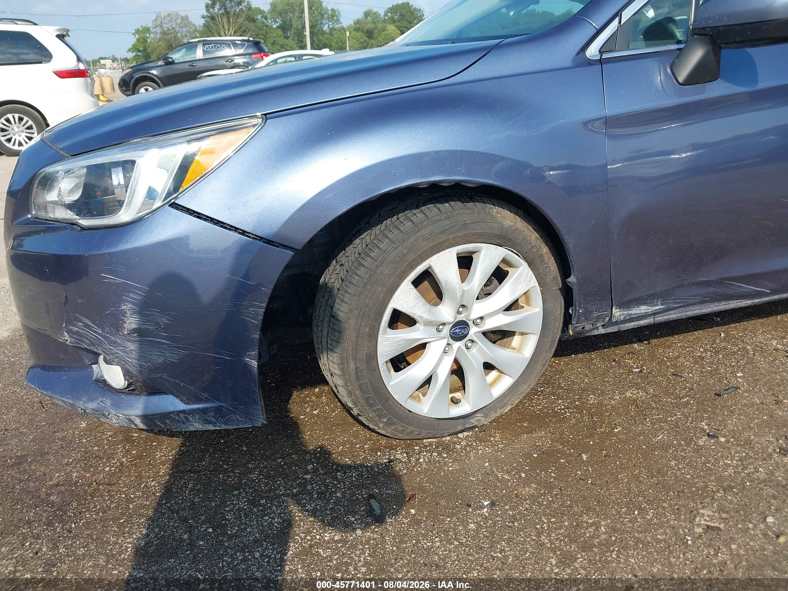 2017 Subaru Legacy 2.5i Premium Blue vin: 4S3BNAD61H3025403