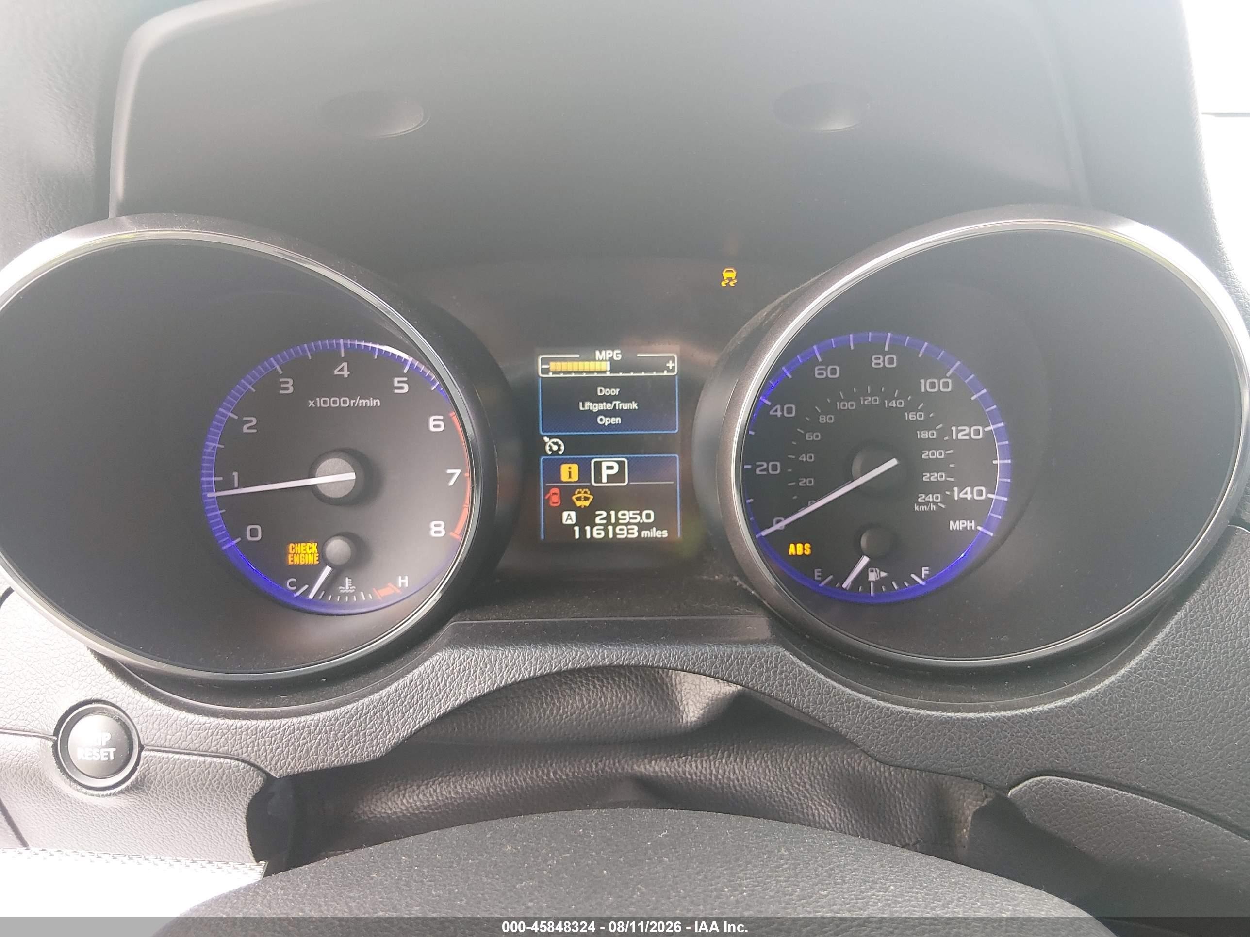 2015 Subaru Legacy 2.5i Premium Серый vin: 4S3BNAD62F3057239
