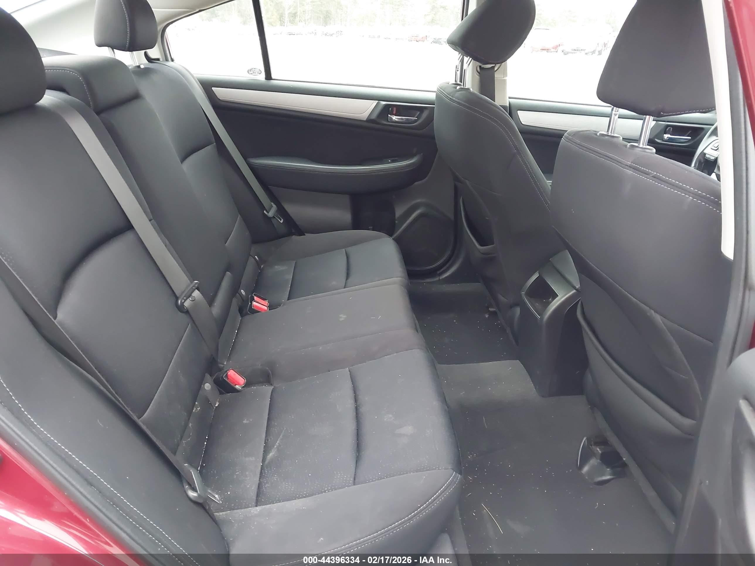 2015 Subaru Legacy 2.5i Premium Red vin: 4S3BNAD63F3066659
