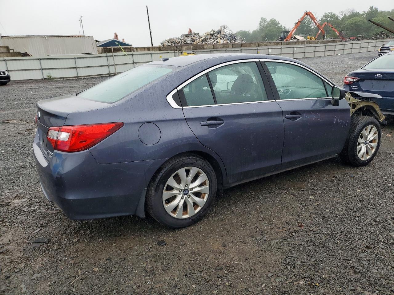 2015 Subaru Legacy 2.5i Premium Gray vin: 4S3BNAD66F3076067