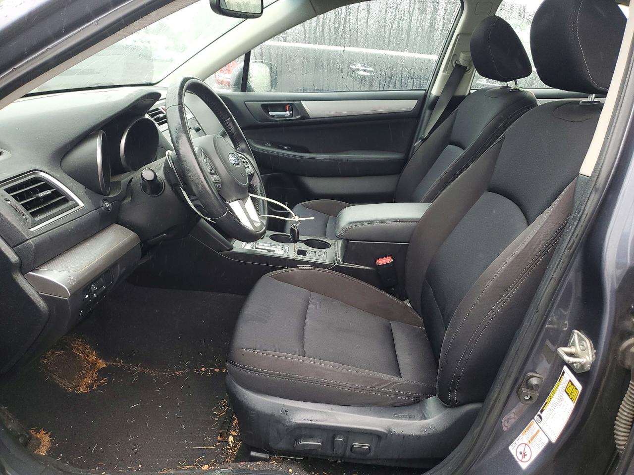 2015 Subaru Legacy 2.5i Premium Gray vin: 4S3BNAD66F3076067