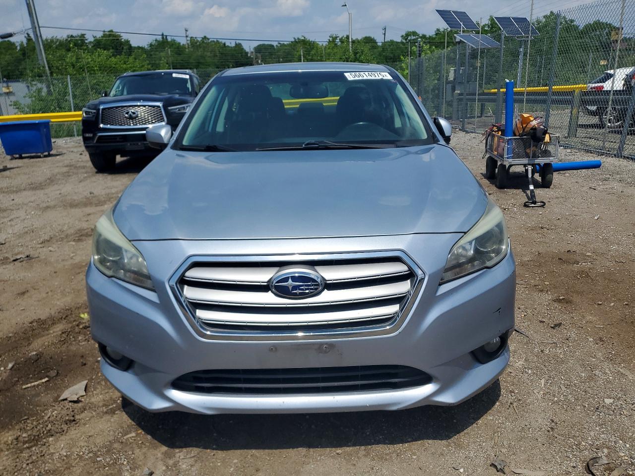 2015 Subaru Legacy 2.5i Premium Silver vin: 4S3BNAD68F3068441