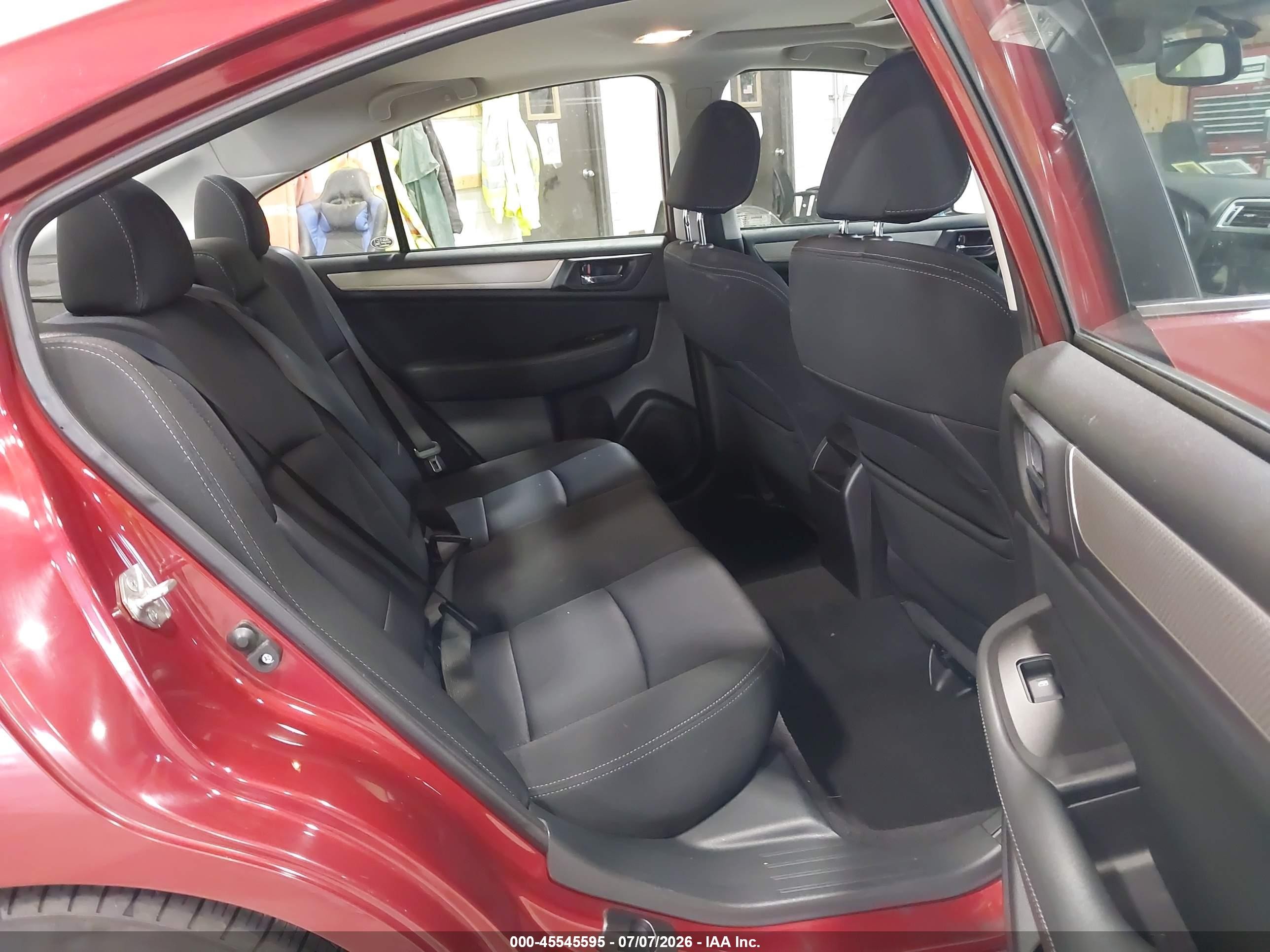 2015 Subaru Legacy 2.5i Premium Red vin: 4S3BNAE64F3040313
