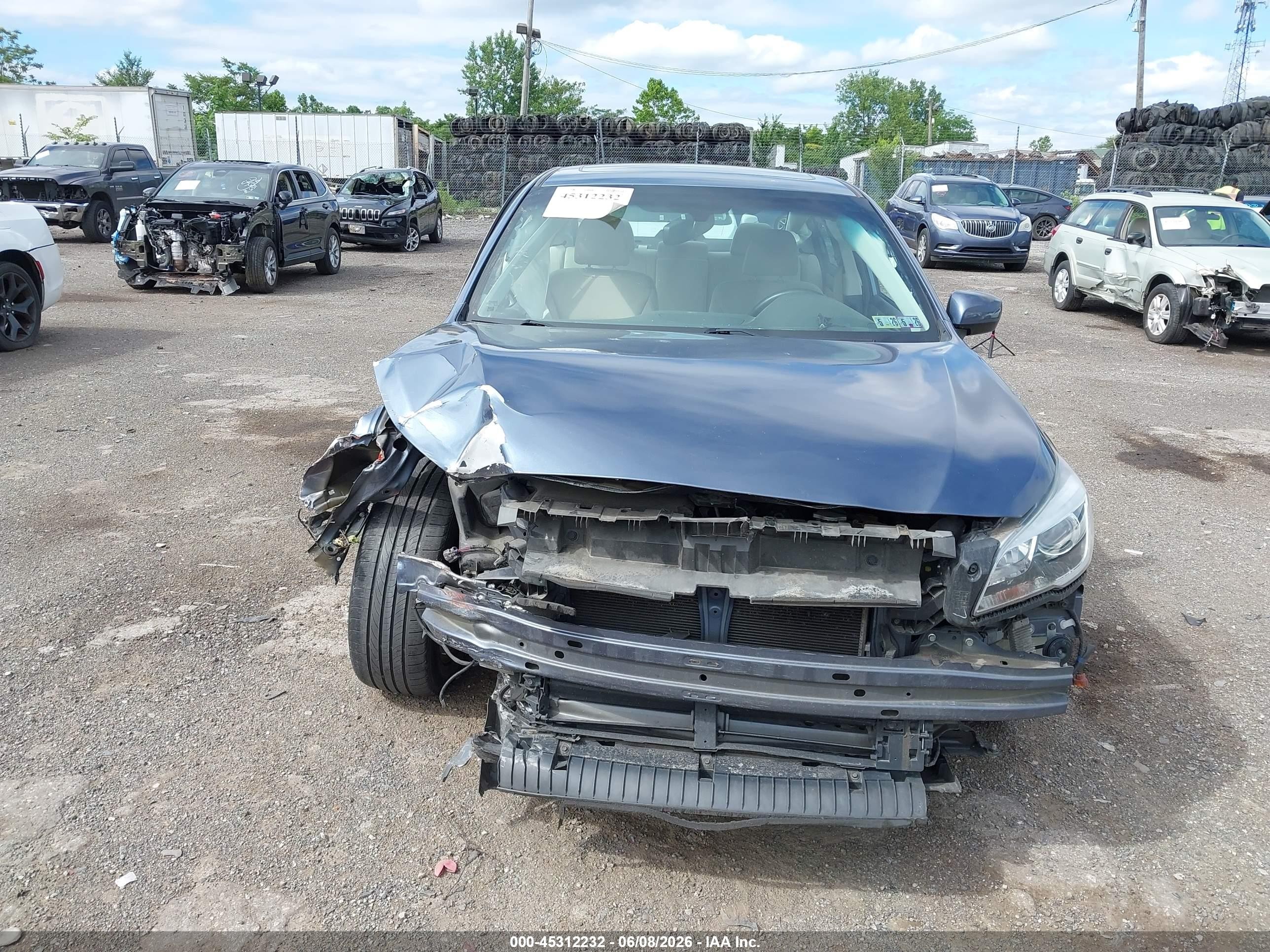 2015 Subaru Legacy 2.5i Premium Blue vin: 4S3BNAE65F3058867