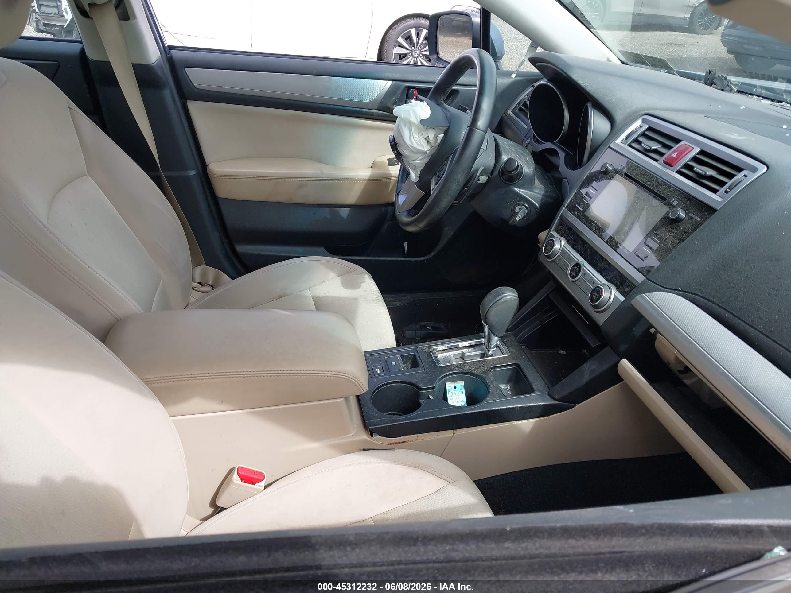 2015 Subaru Legacy 2.5i Premium Blue vin: 4S3BNAE65F3058867