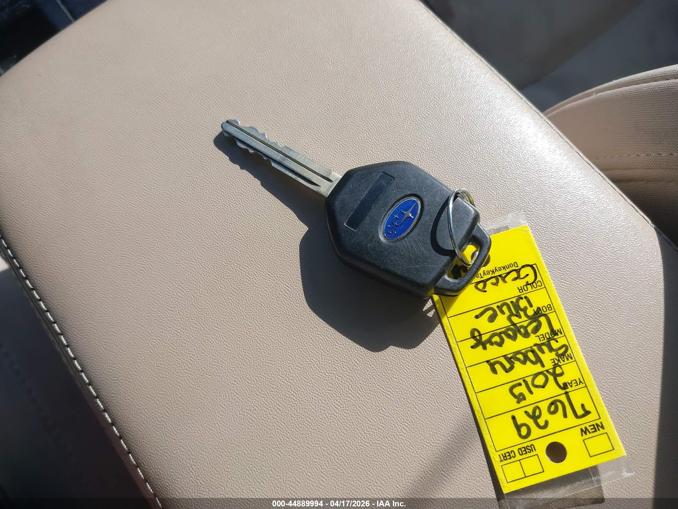 2015 Subaru Legacy 2.5i Premium Blue vin: 4S3BNAE65F3074017