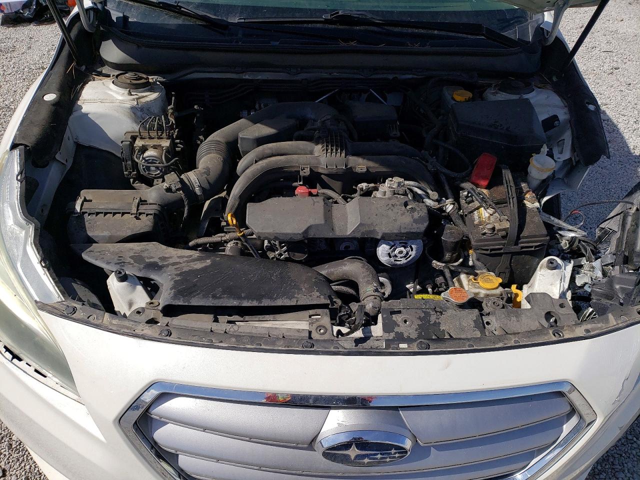 2015 Subaru Legacy 2.5i Premium White vin: 4S3BNAE68F3034000