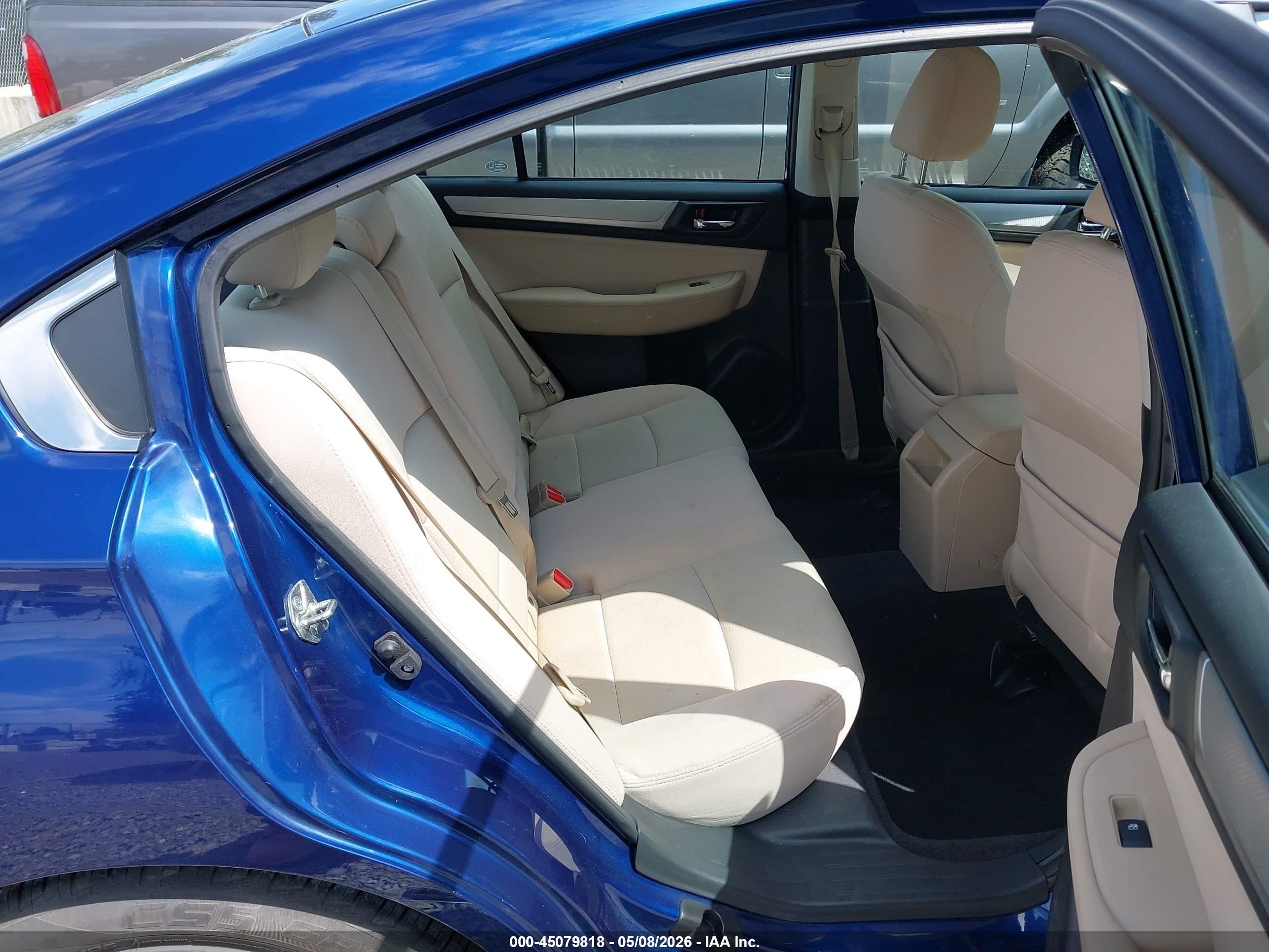 2015 Subaru Legacy 2.5i Premium Blue vin: 4S3BNAF63F3033206