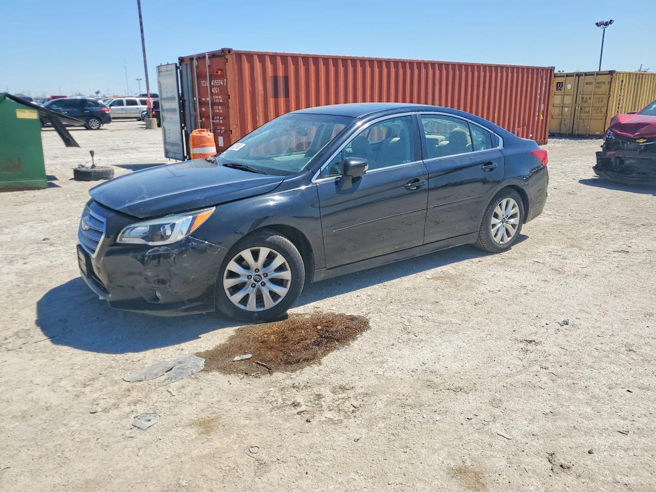 2015 Subaru Legacy 2.5i Premium Black vin: 4S3BNAF65F3038455