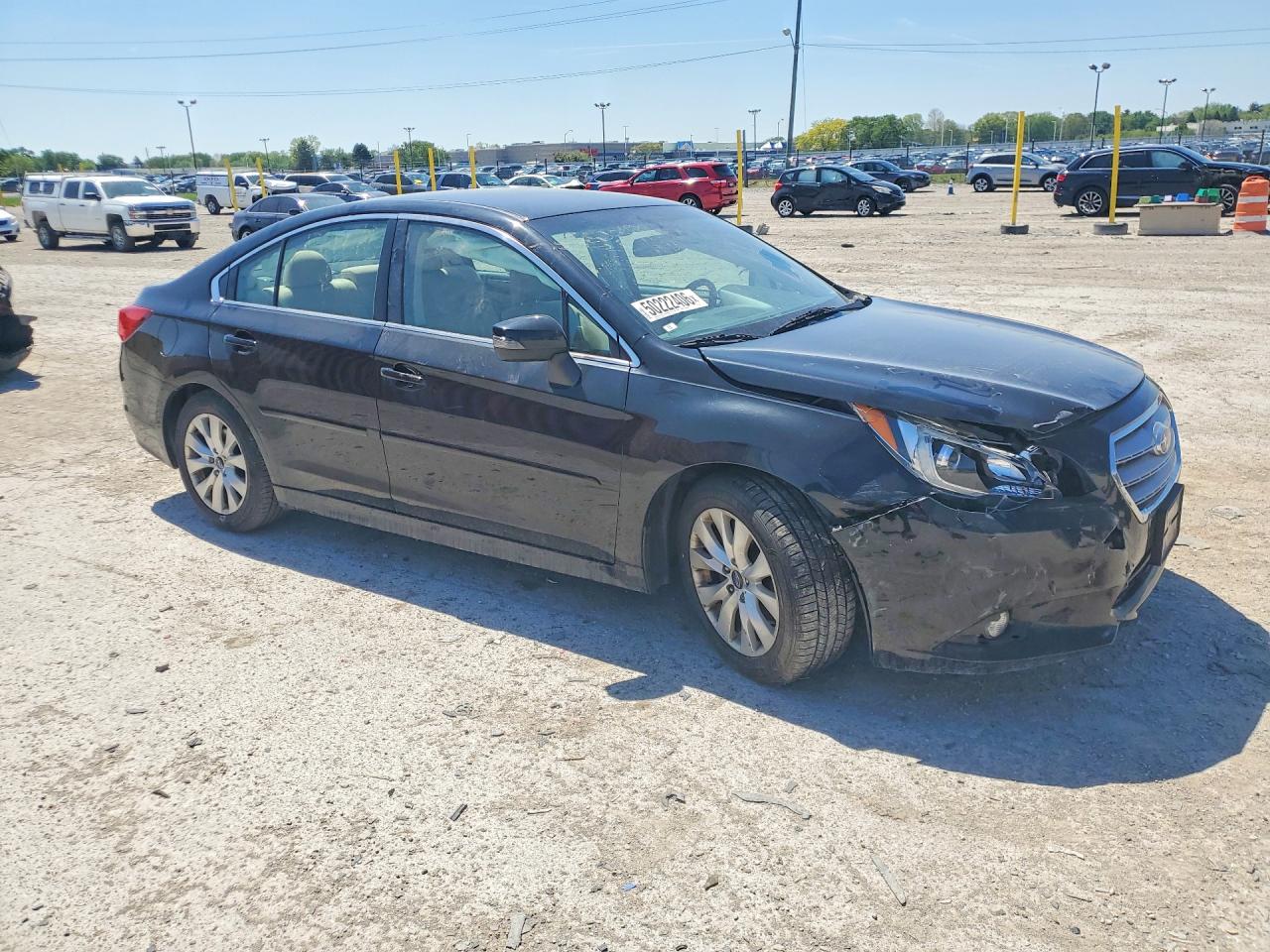 2015 Subaru Legacy 2.5i Premium Черный vin: 4S3BNAF65F3038455