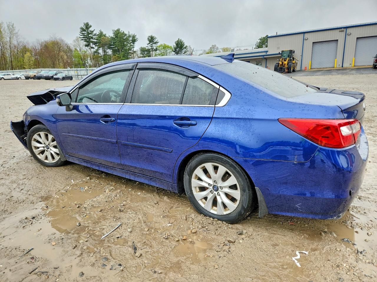 2017 Subaru Legacy 2.5i Premium Синий vin: 4S3BNAF65H3024638