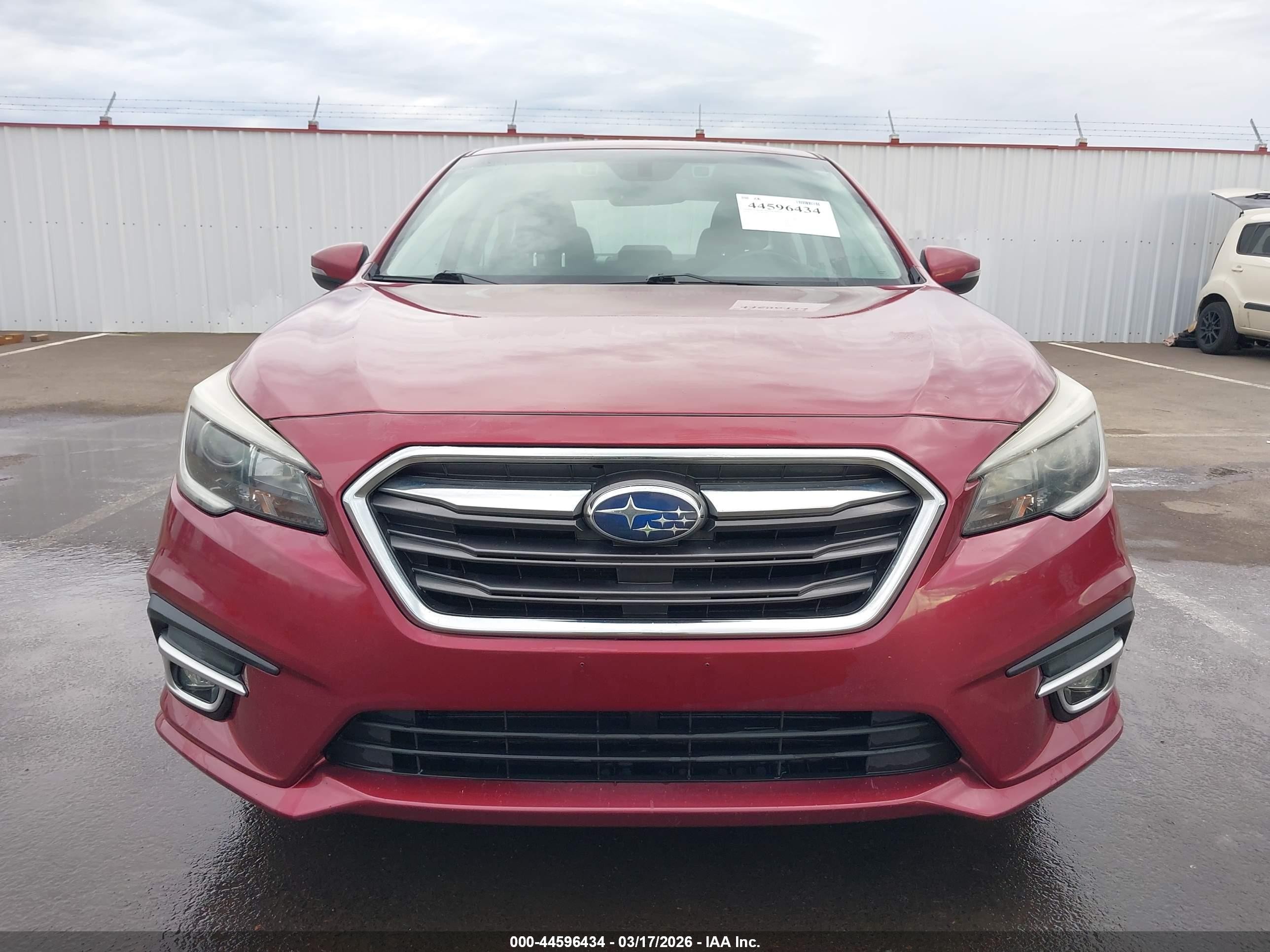 2018 Subaru Legacy 2.5i Premium Red vin: 4S3BNAF65J3045690