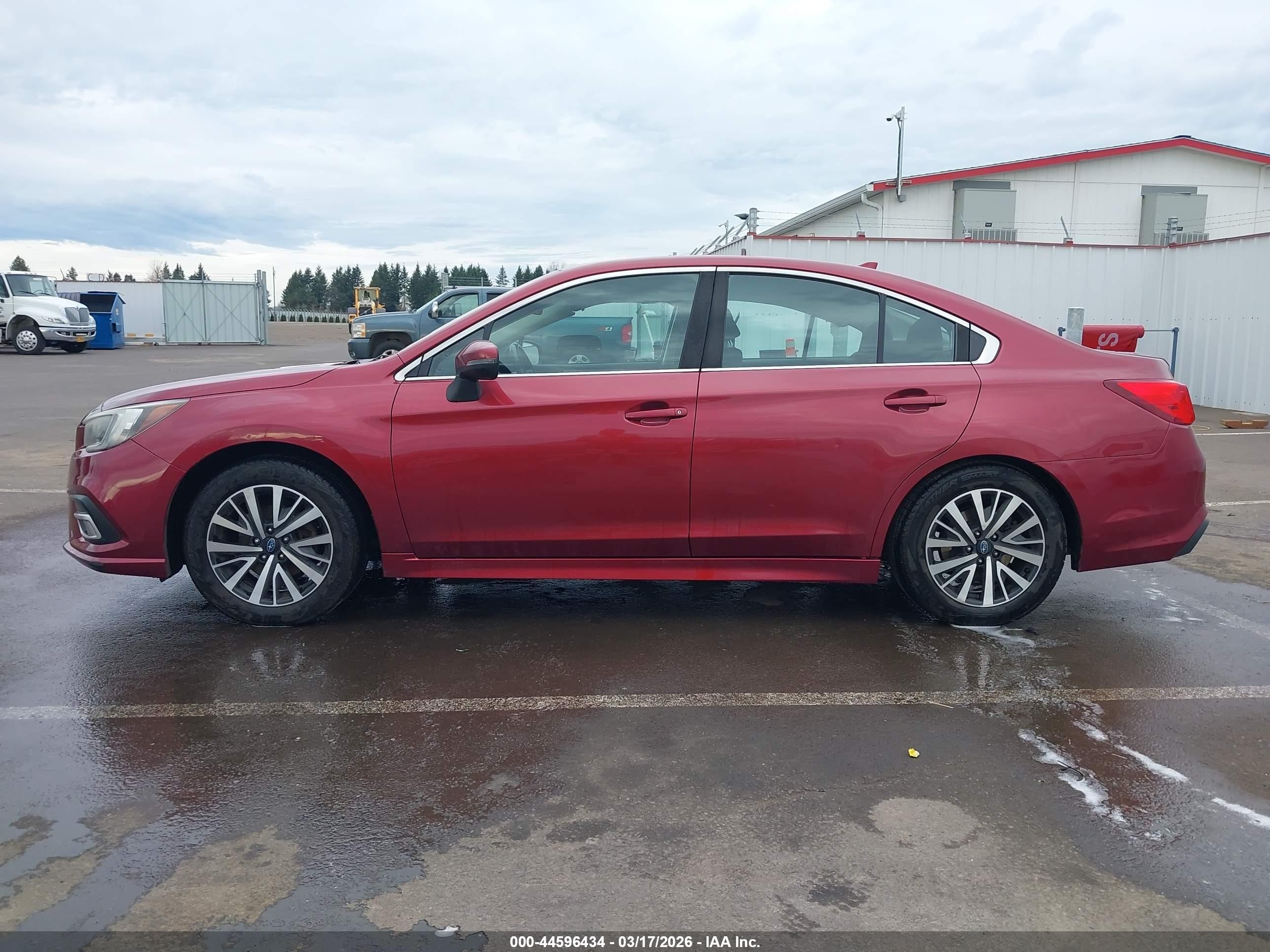 2018 Subaru Legacy 2.5i Premium Red vin: 4S3BNAF65J3045690