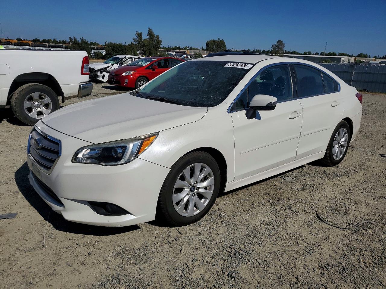 2015 Subaru Legacy 2.5i Premium Cream vin: 4S3BNAF66F3046354
