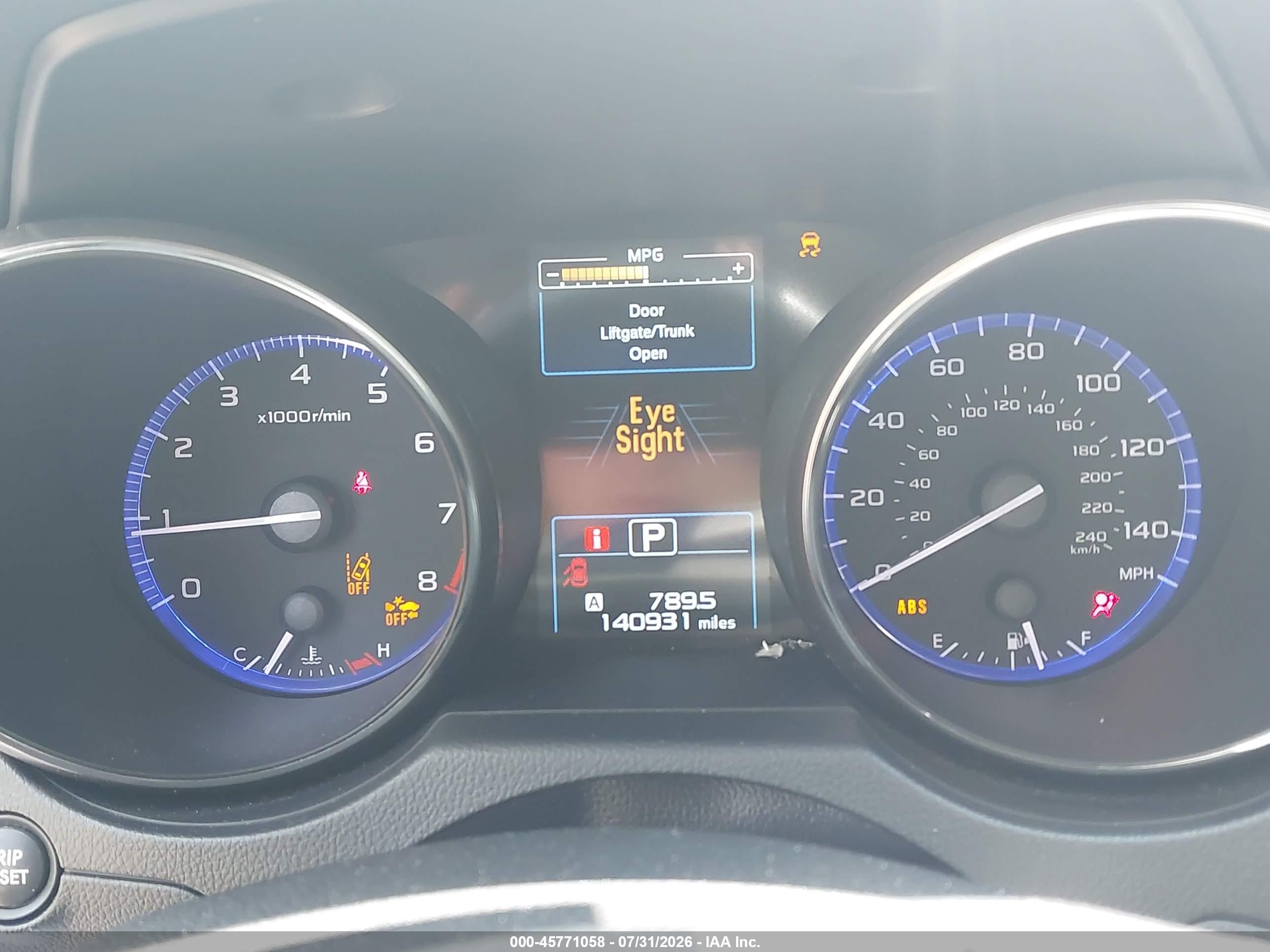 2015 Subaru Legacy 2.5i Premium Gray vin: 4S3BNAF66F3054616