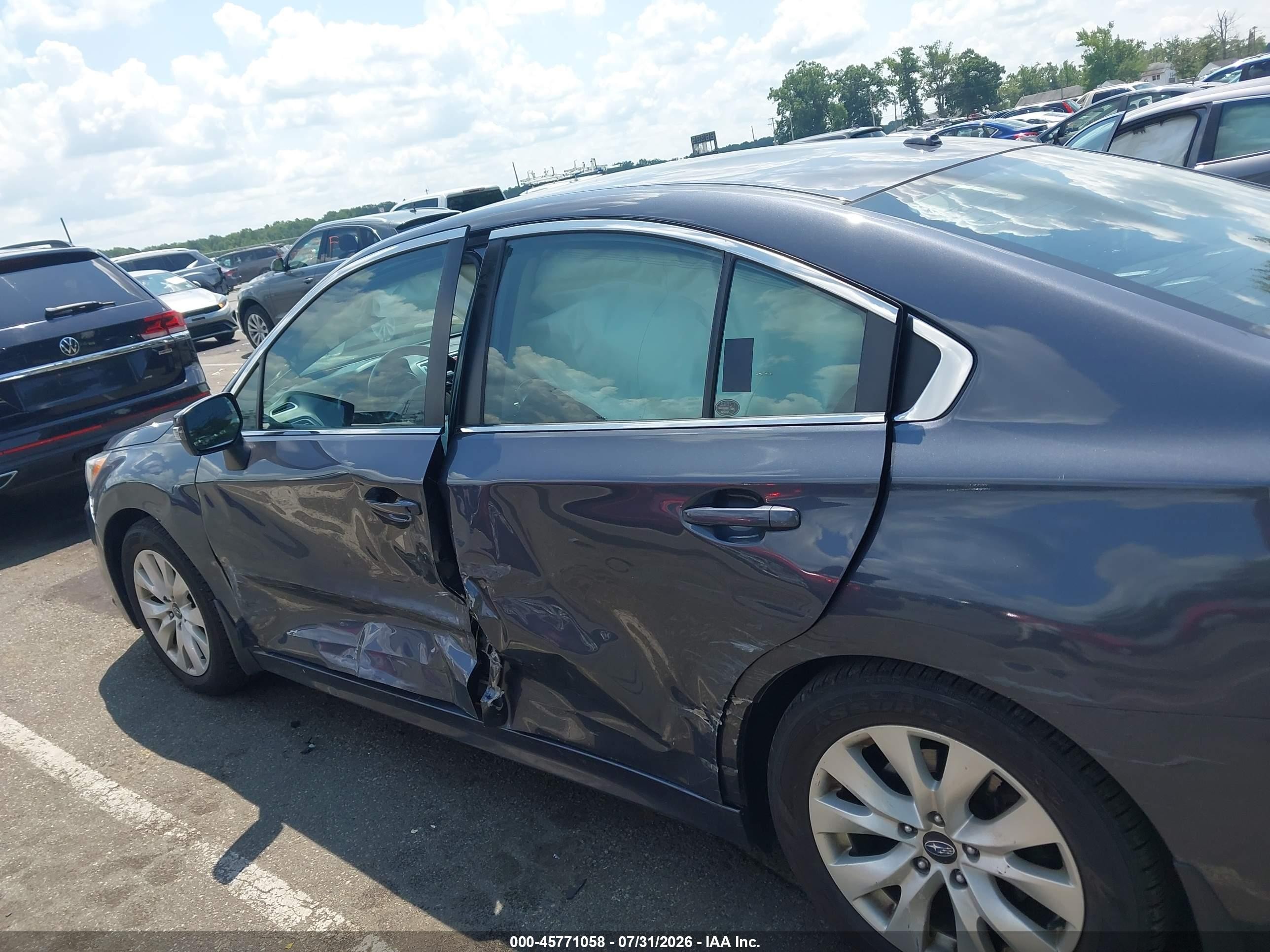 2015 Subaru Legacy 2.5i Premium Gray vin: 4S3BNAF66F3054616