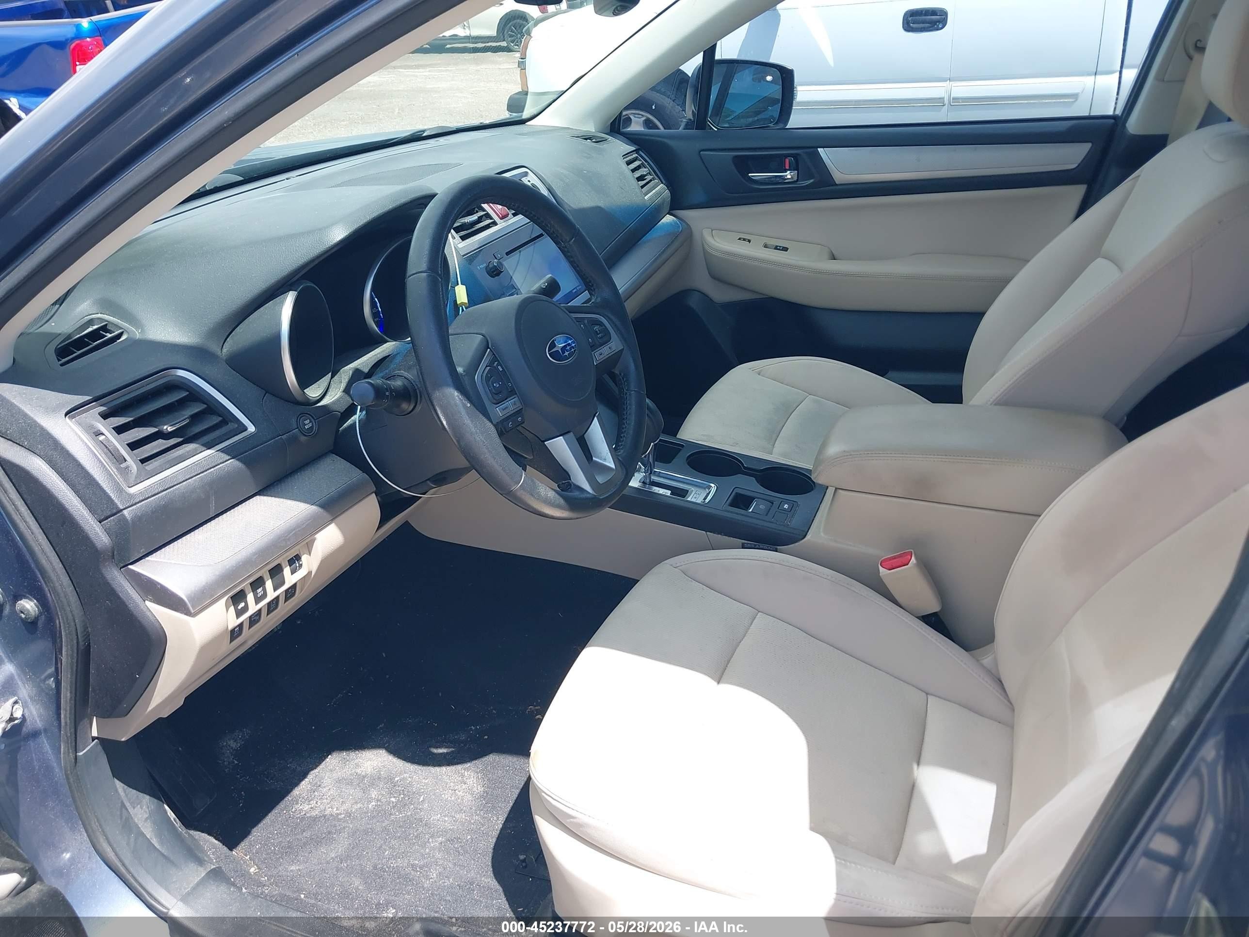 2017 Subaru Legacy 2.5i Premium Blue vin: 4S3BNAF66H3053422