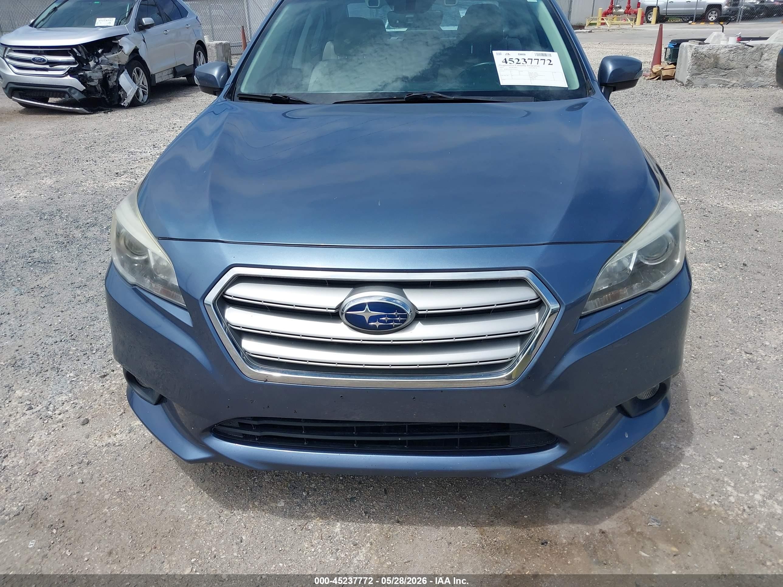 2017 Subaru Legacy 2.5i Premium Blue vin: 4S3BNAF66H3053422