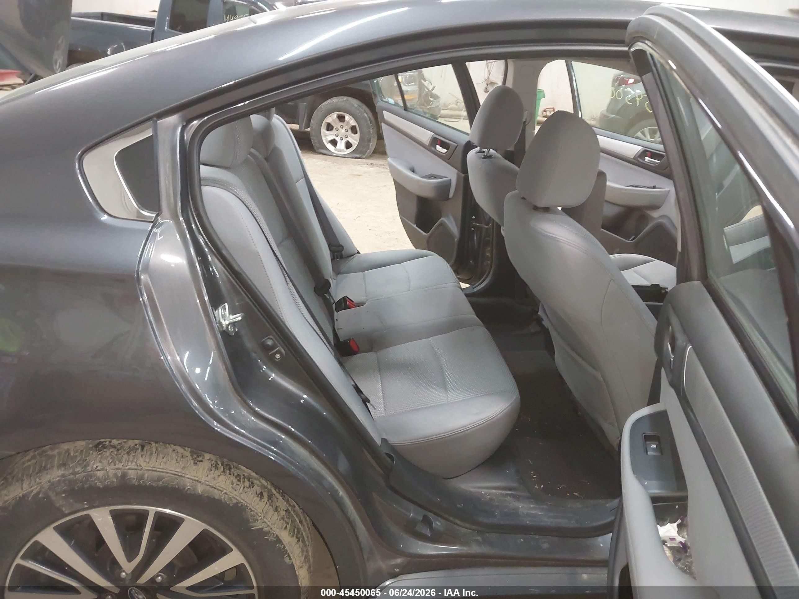 2018 Subaru Legacy 2.5i Premium Gray vin: 4S3BNAF67J3046209