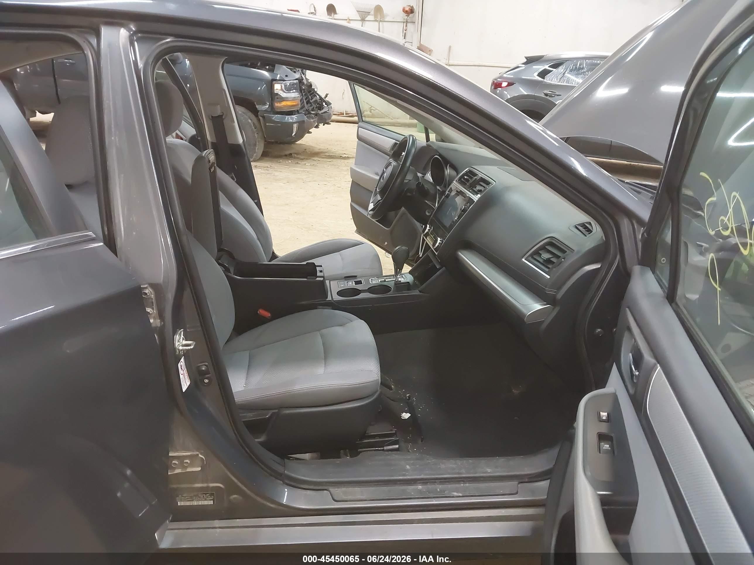 2018 Subaru Legacy 2.5i Premium Gray vin: 4S3BNAF67J3046209