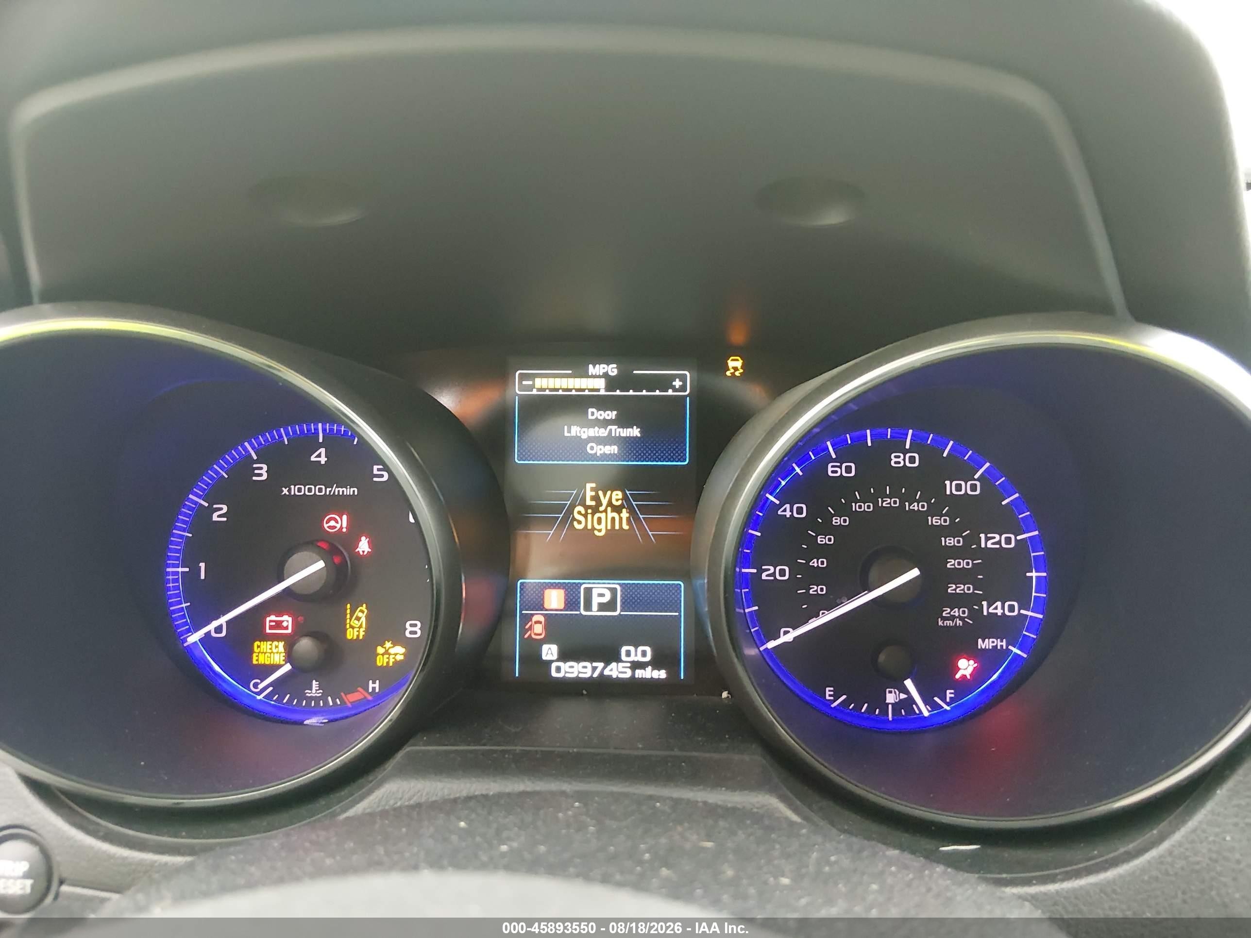 2015 Subaru Legacy 2.5i Premium Белый vin: 4S3BNAF69F3060796