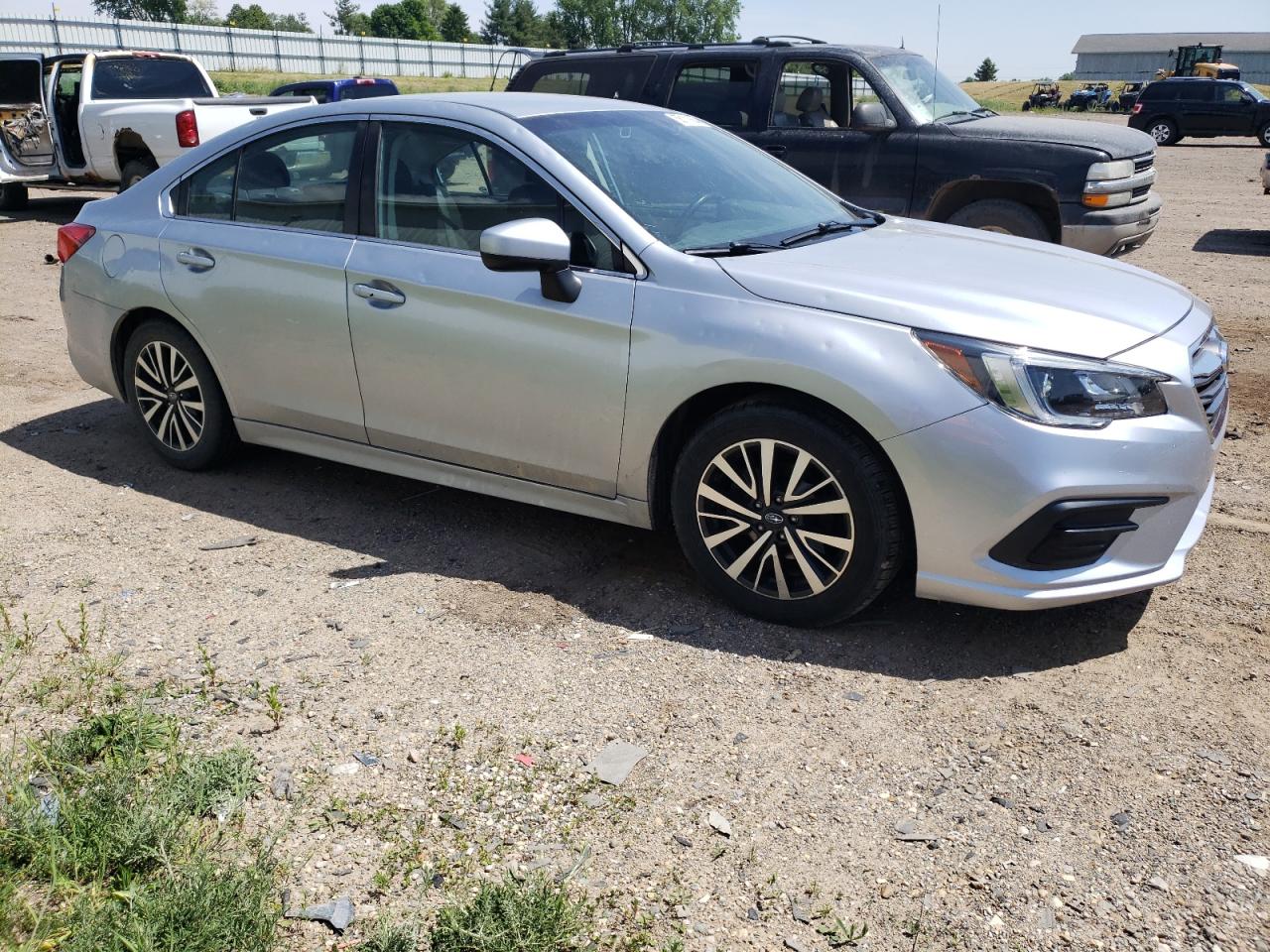 2019 Subaru Legacy 2.5i Premium Silver vin: 4S3BNAF69K3019319