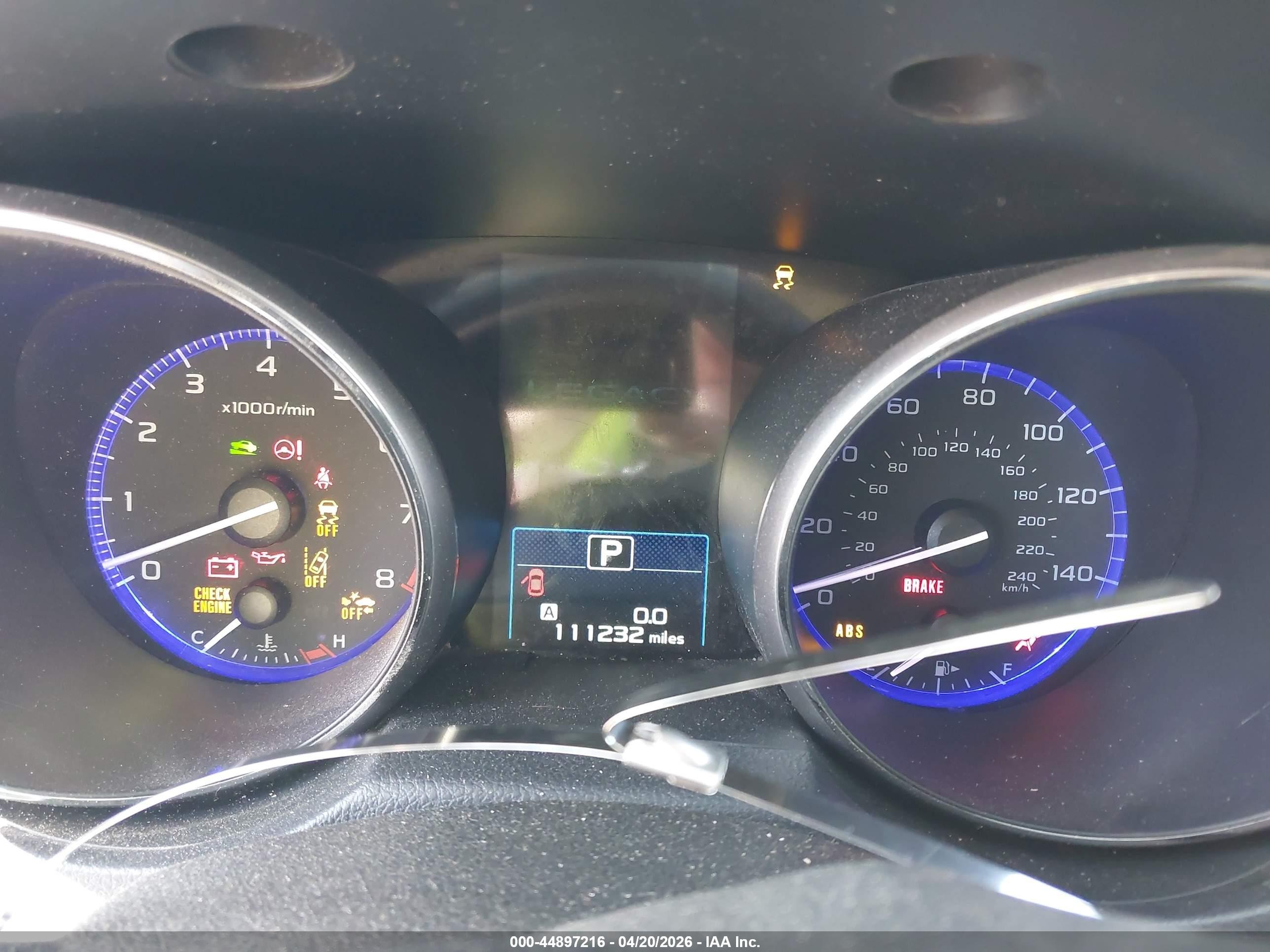 2019 Subaru Legacy 2.5i Premium Gray vin: 4S3BNAF6XK3014615