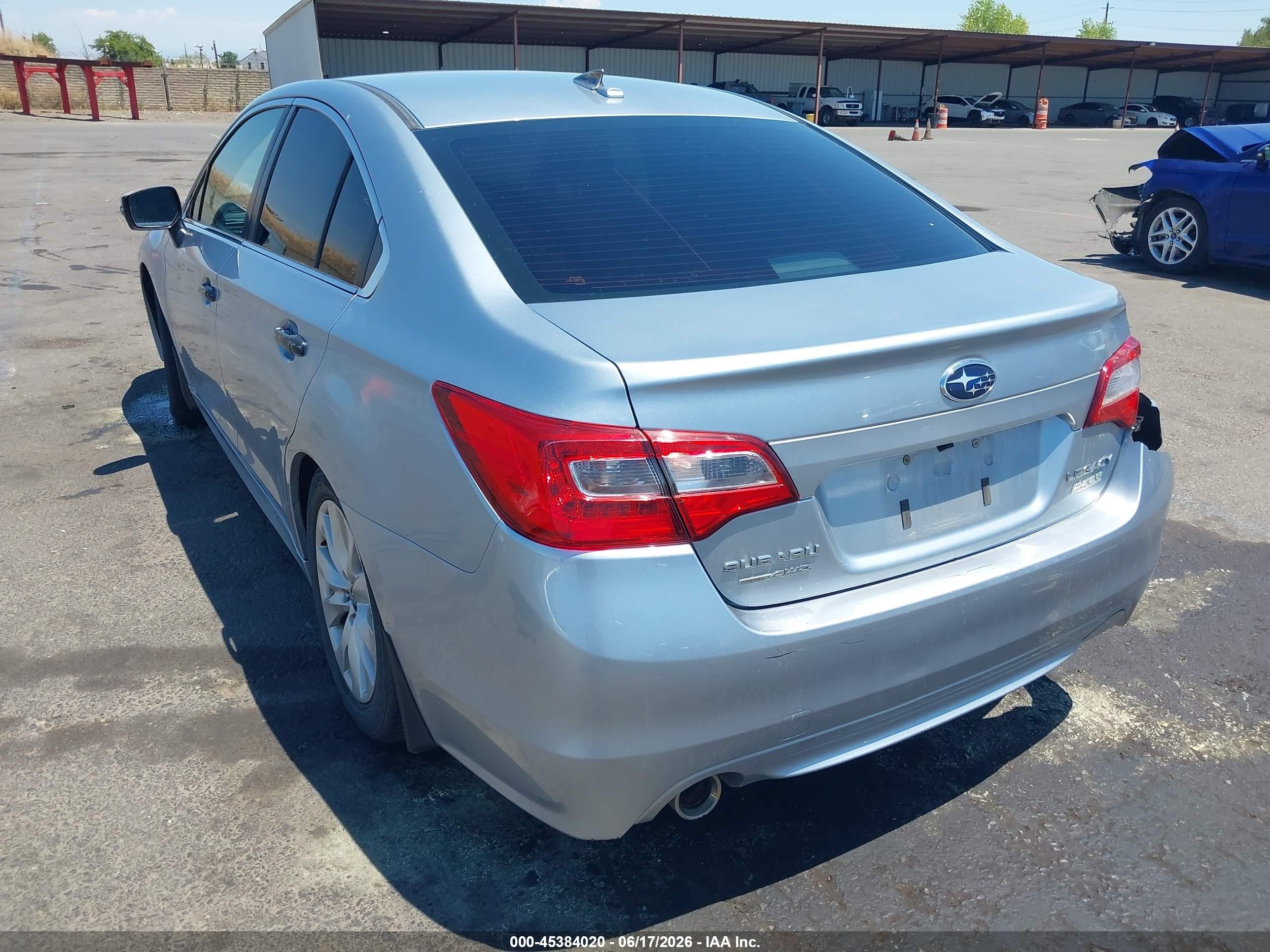 2015 Subaru Legacy 2.5i Premium Blue vin: 4S3BNAH60F3051966