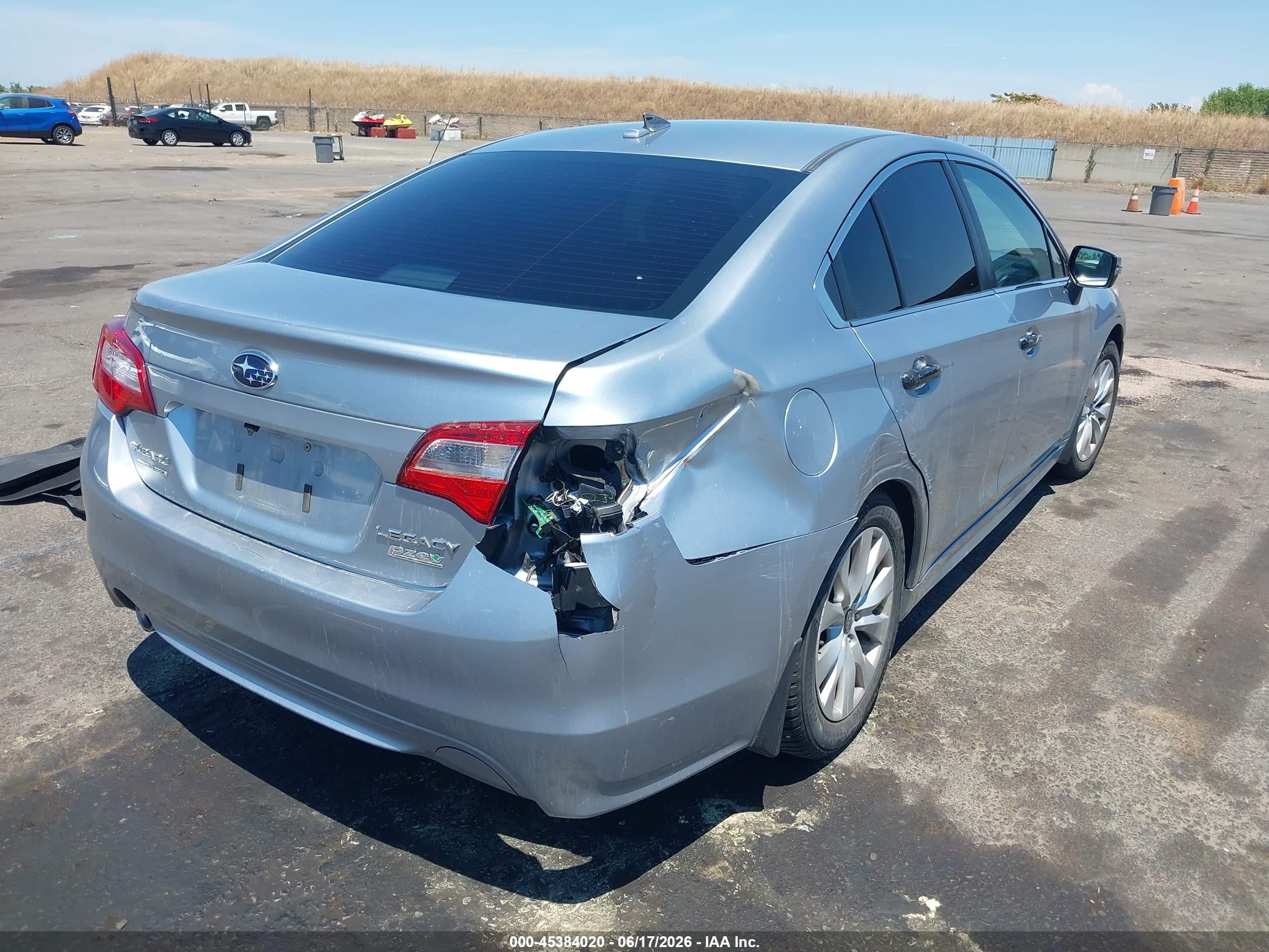2015 Subaru Legacy 2.5i Premium Blue vin: 4S3BNAH60F3051966